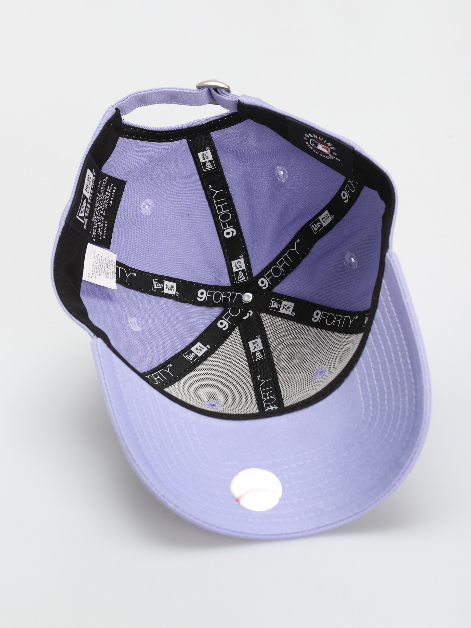 Кепка New Era League Essential 9Forty New York Yankess Wmn (lavender/white)