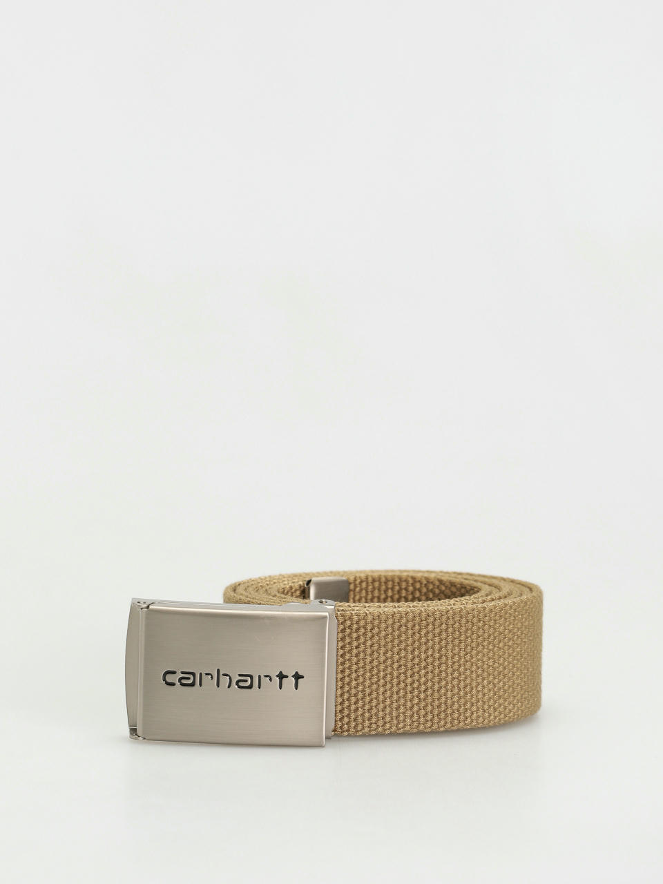 Ремінь Carhartt WIP Clip Belt Chrome (leather)