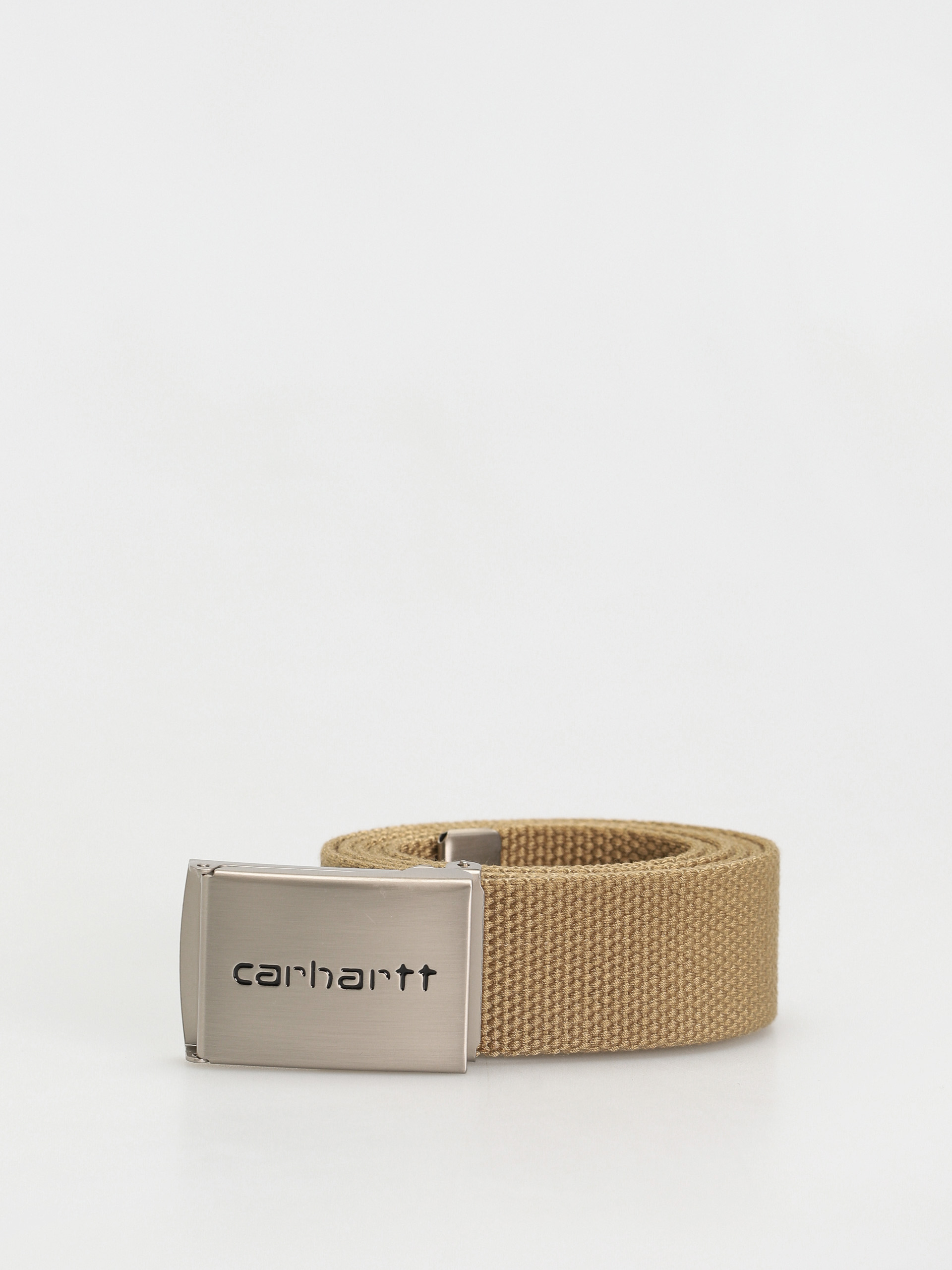 Ремінь Carhartt WIP Clip Belt Chrome (leather)