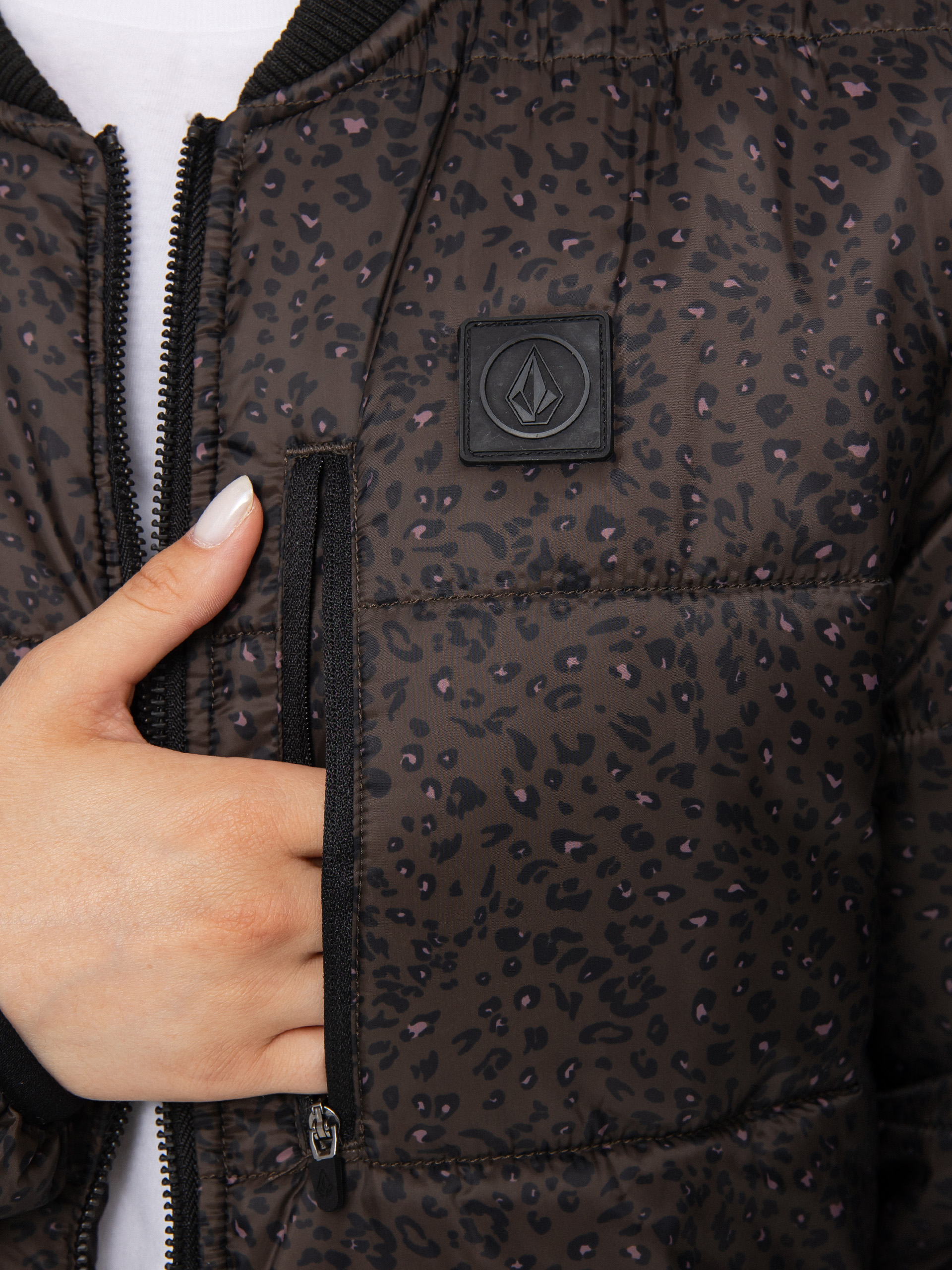 Куртка Volcom Puff Off Wmn (espresso)