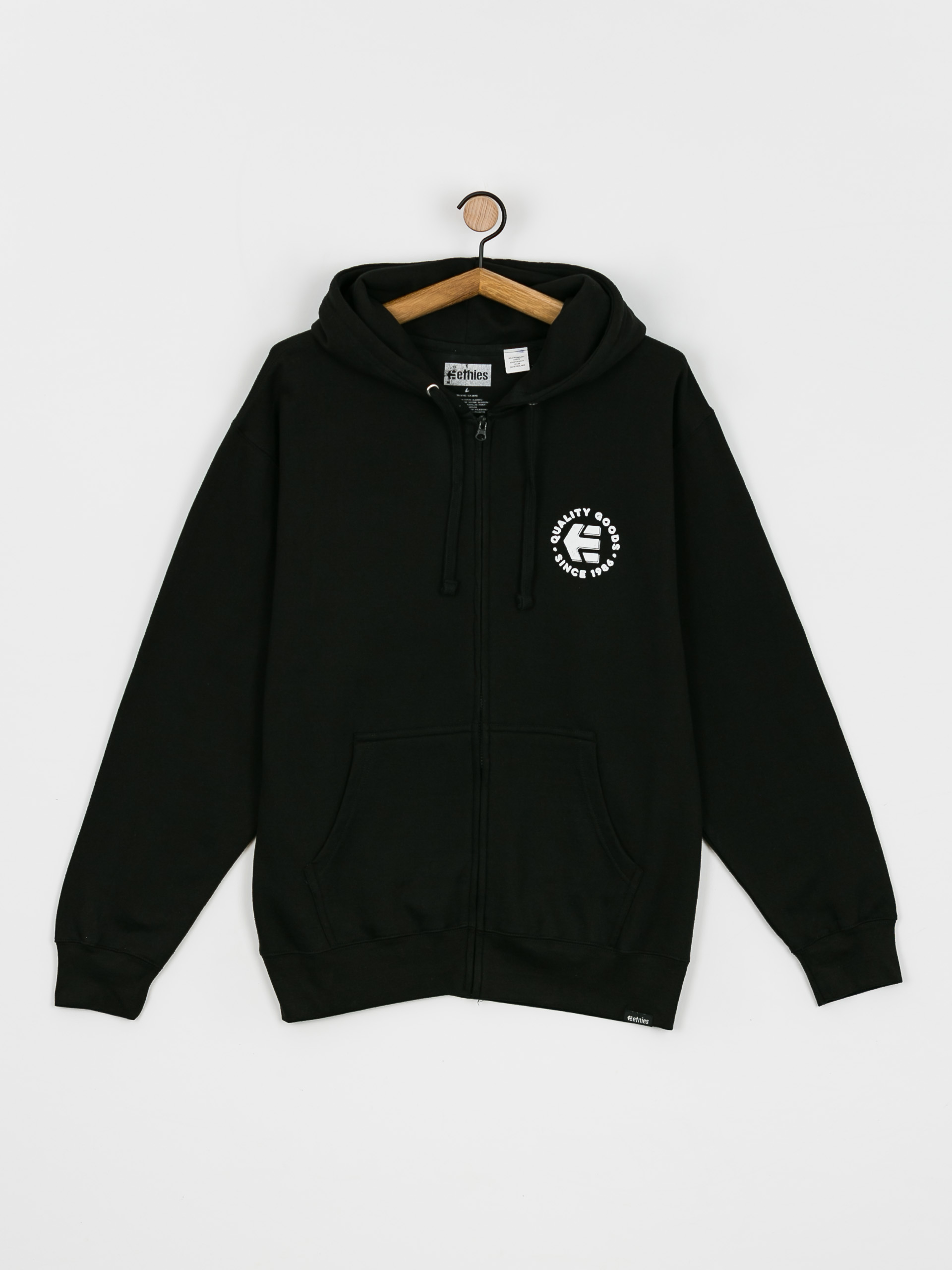 Худі Etnies Since 1986 Zip (black/white)