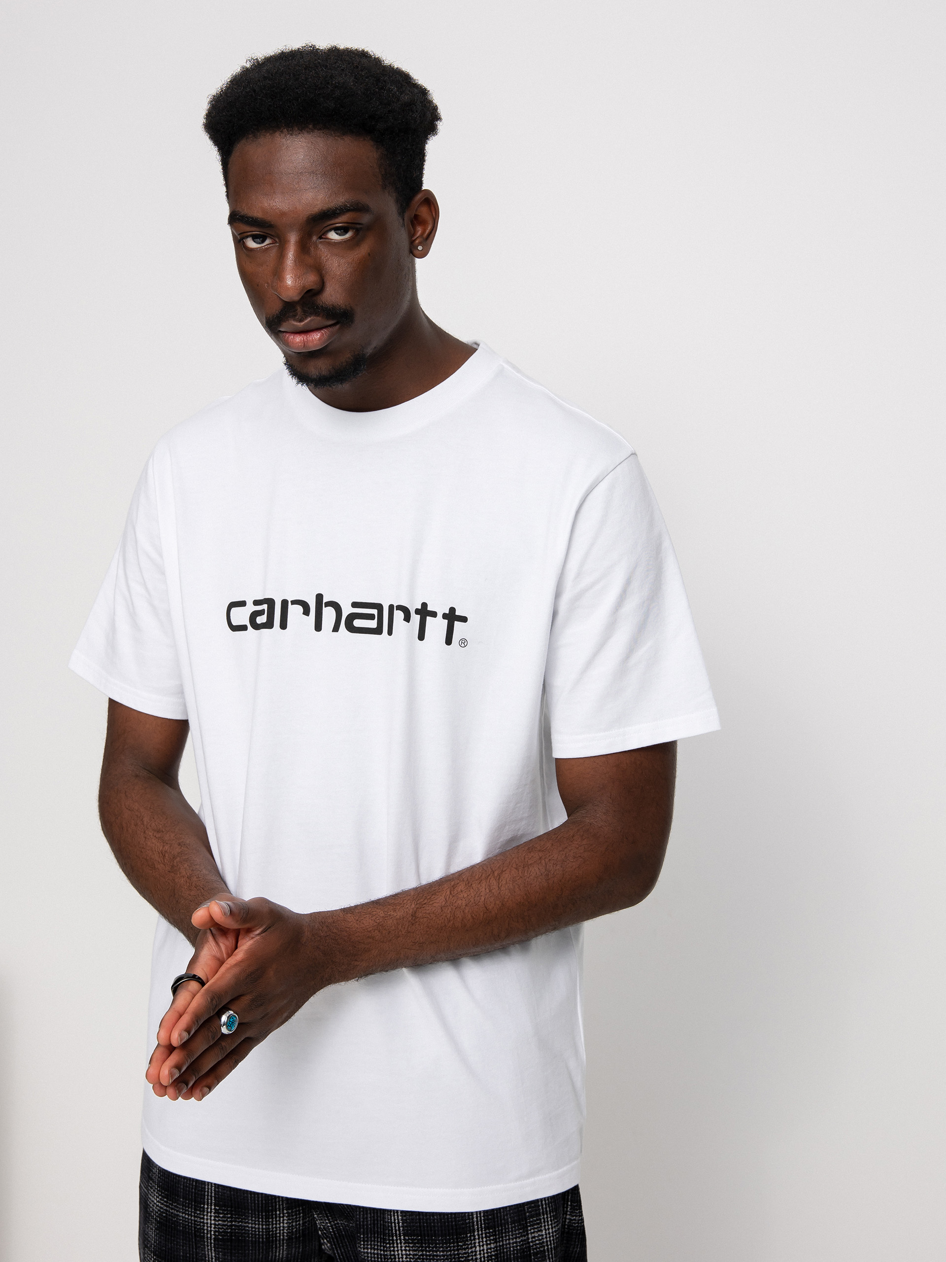 Футболка Carhartt WIP Script (white/black)