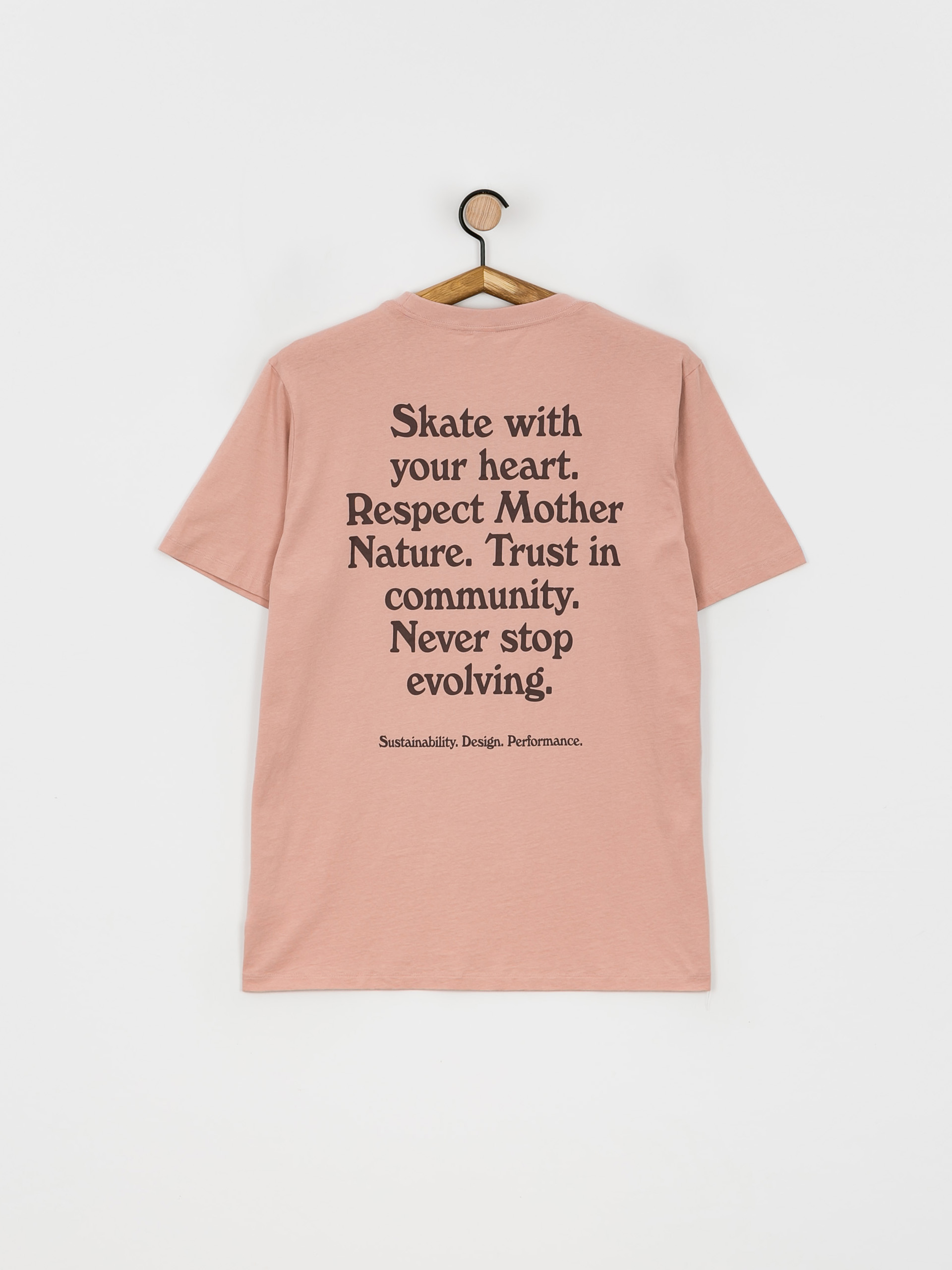 Футболка Cariuma Skate with your Heart (rose)