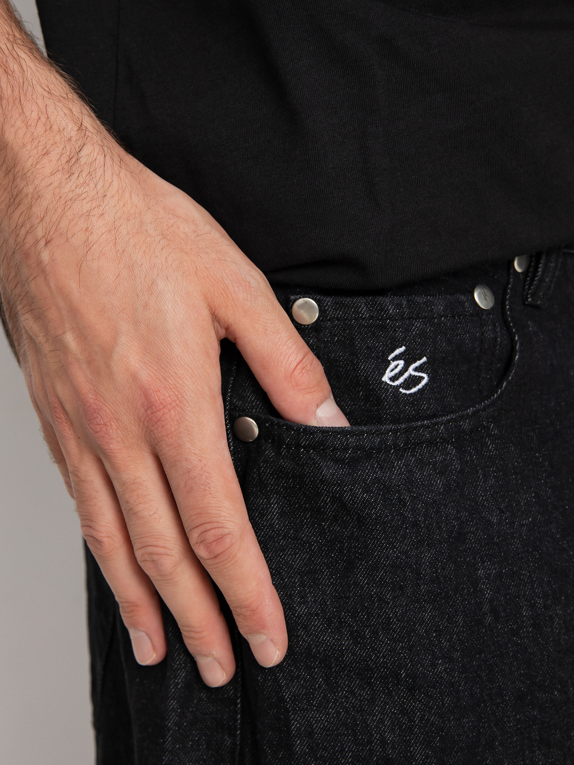 Штани eS Baggy Denim (black wash)