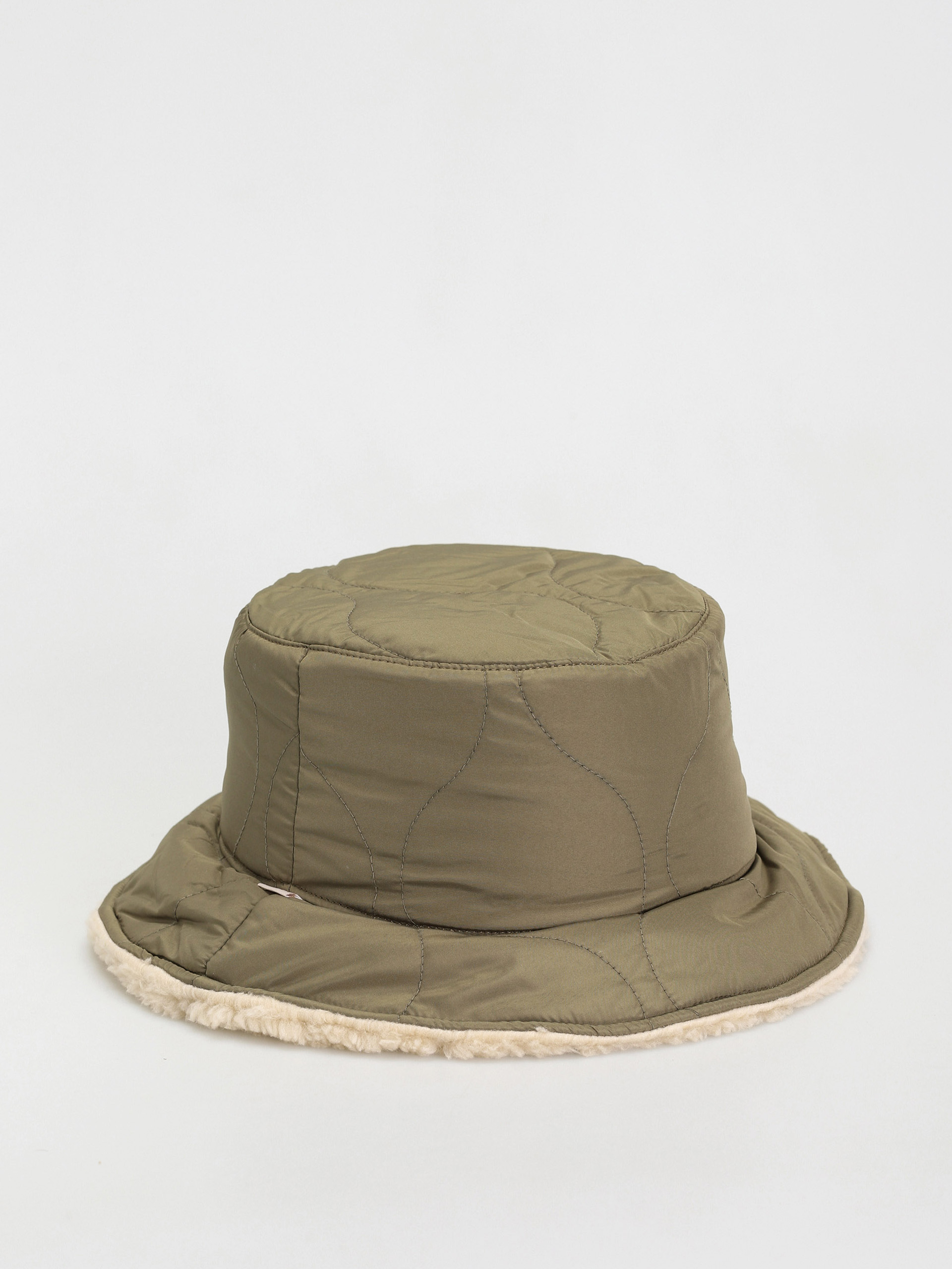 Капелюх Brixton Petra Reversible Bucket Hat Wmn (military olive/dove sherpa)