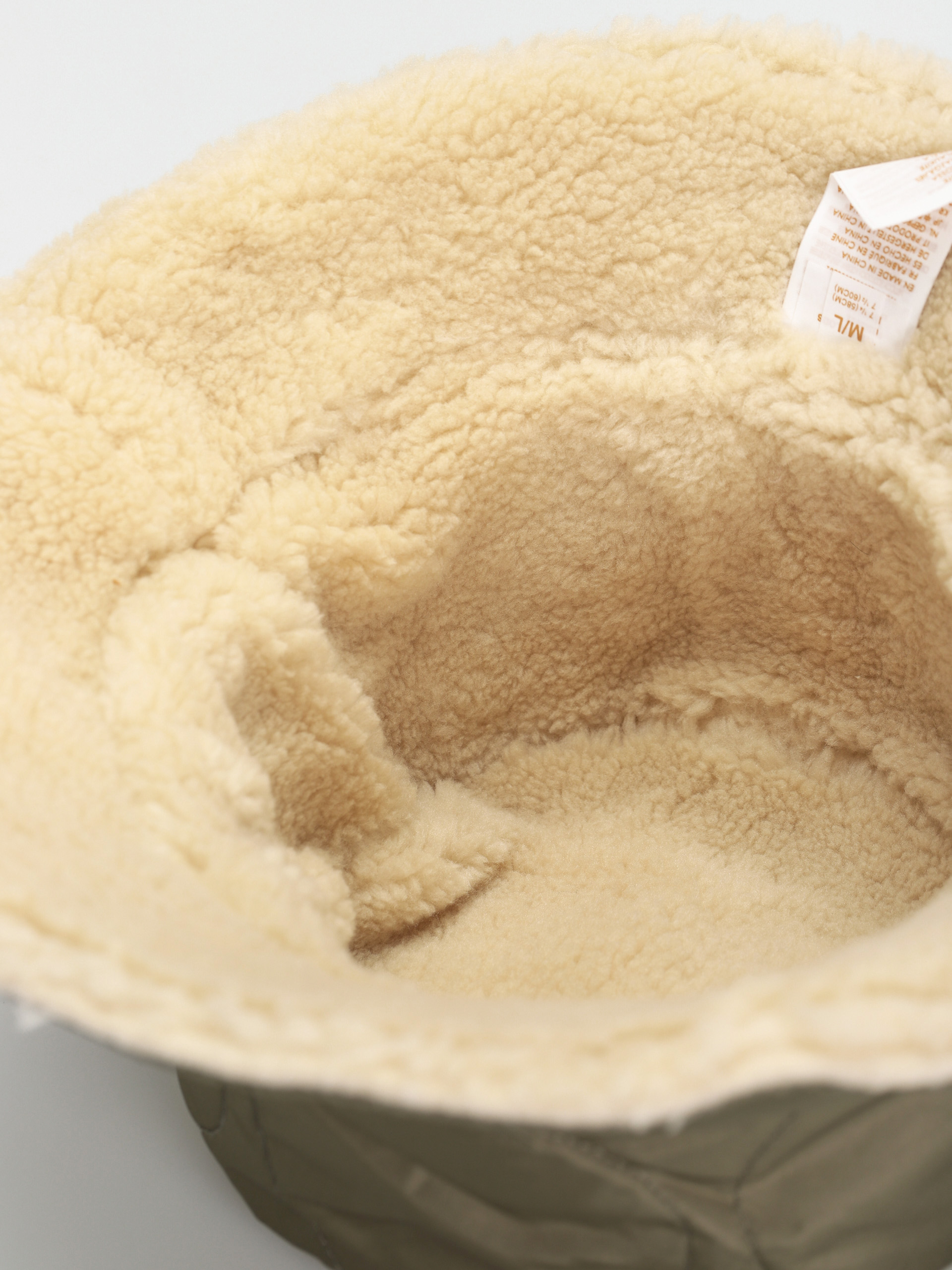 Капелюх Brixton Petra Reversible Bucket Hat Wmn (military olive/dove sherpa)