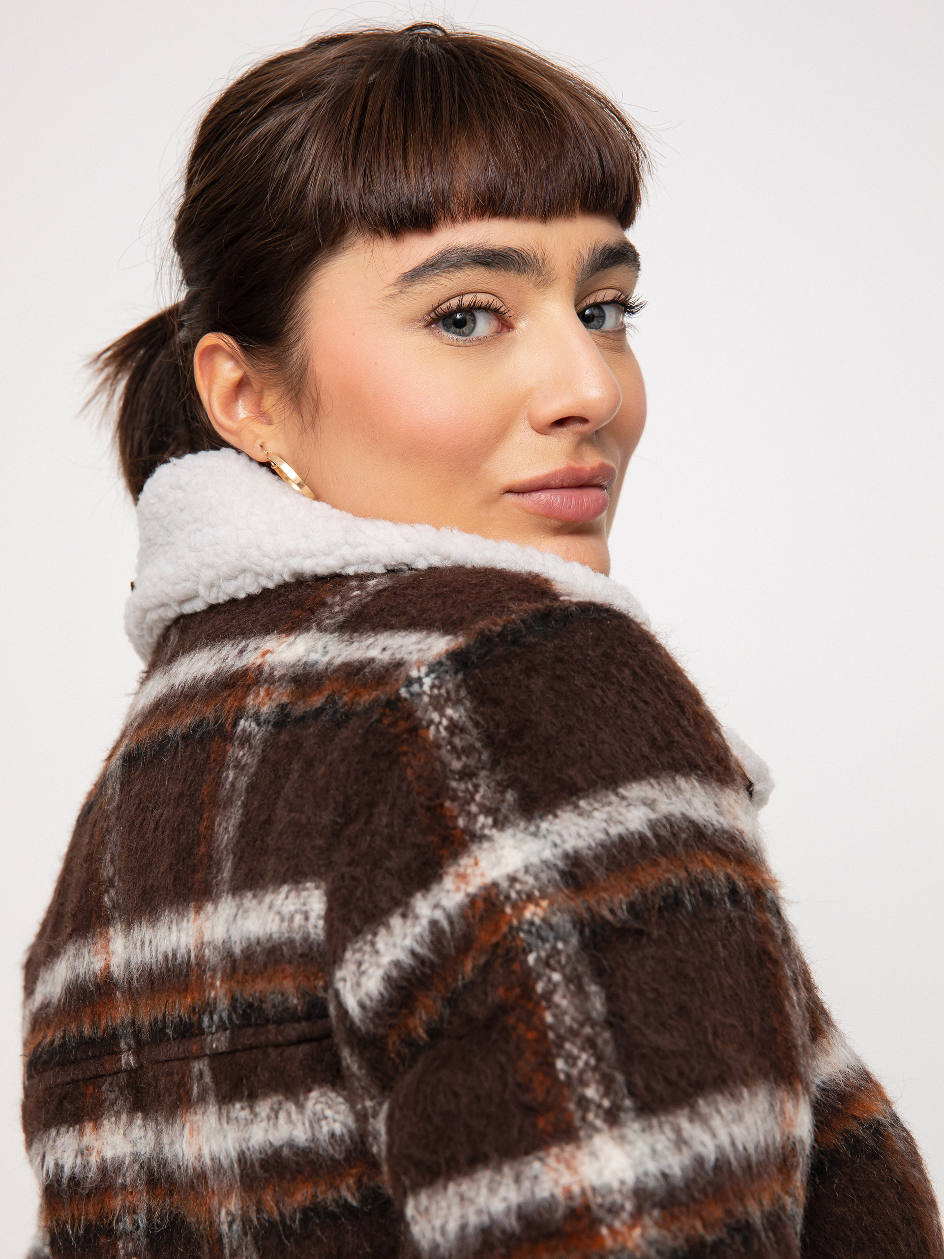 Куртка Brixton Nouvelle Coat Wmn (seal brown)