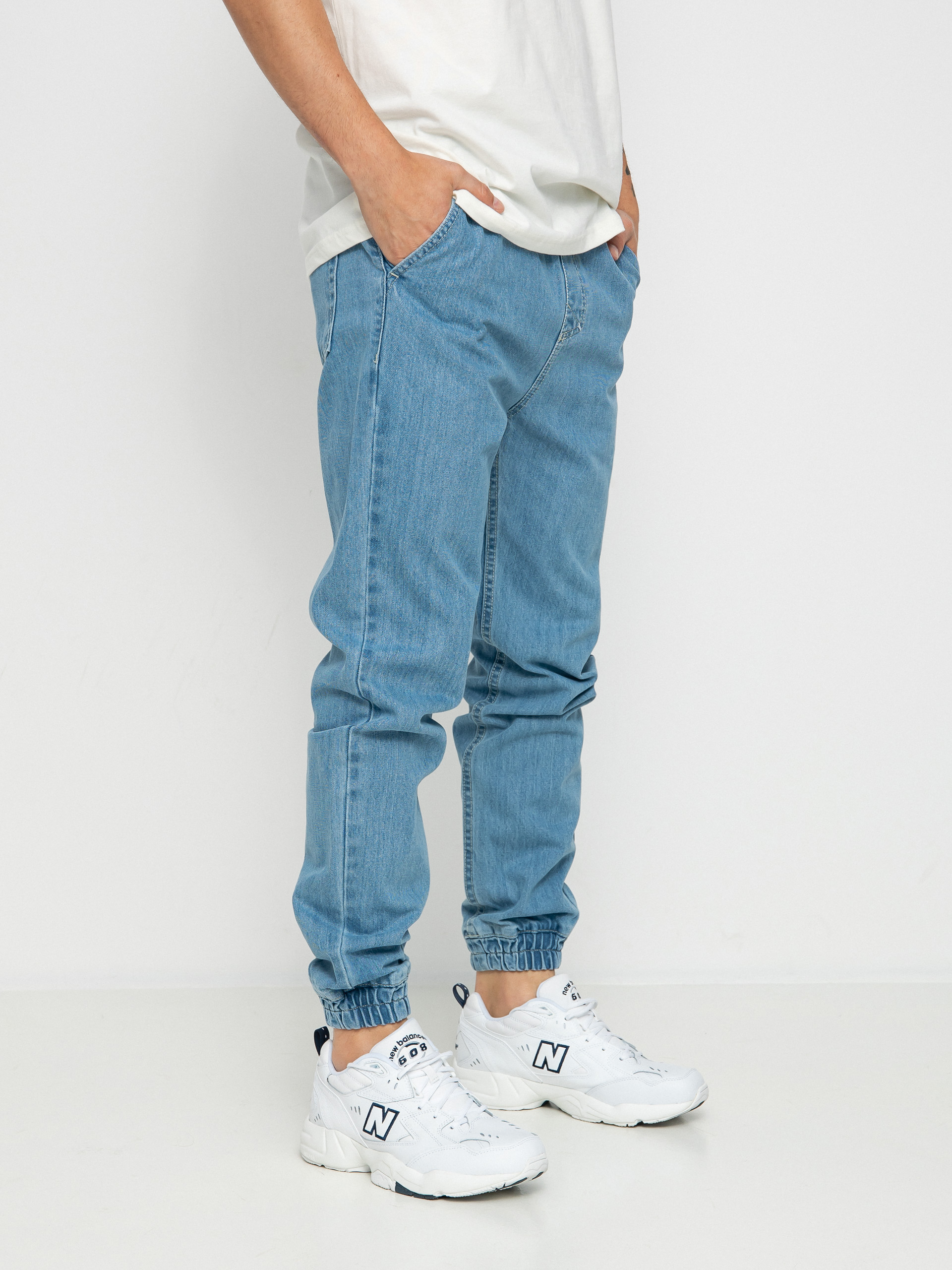 Штани MassDnm Signature 2.0 Joggers Jeans Sneaker Fit (light blue)