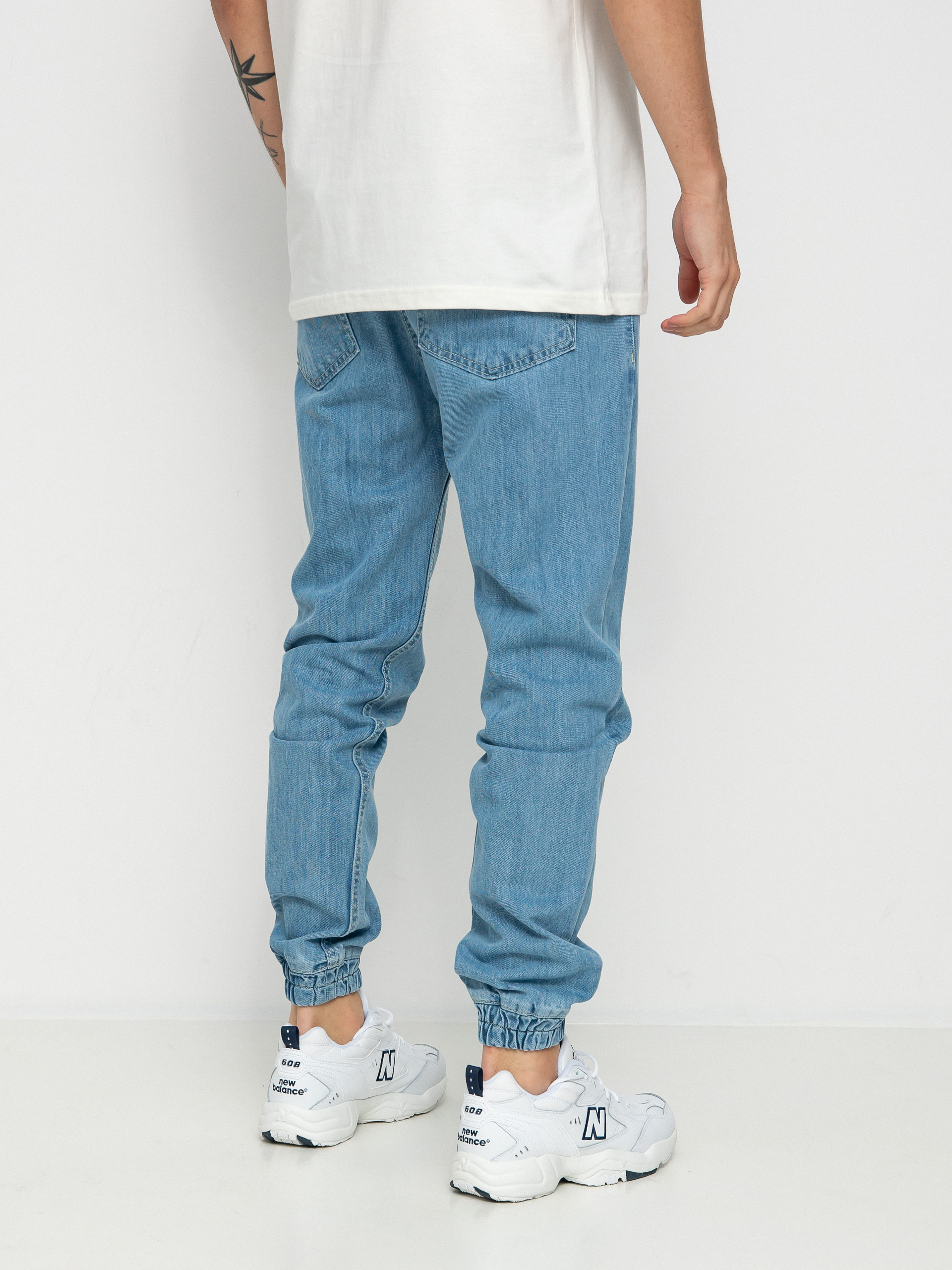 Штани MassDnm Signature 2.0 Joggers Jeans Sneaker Fit (light blue)
