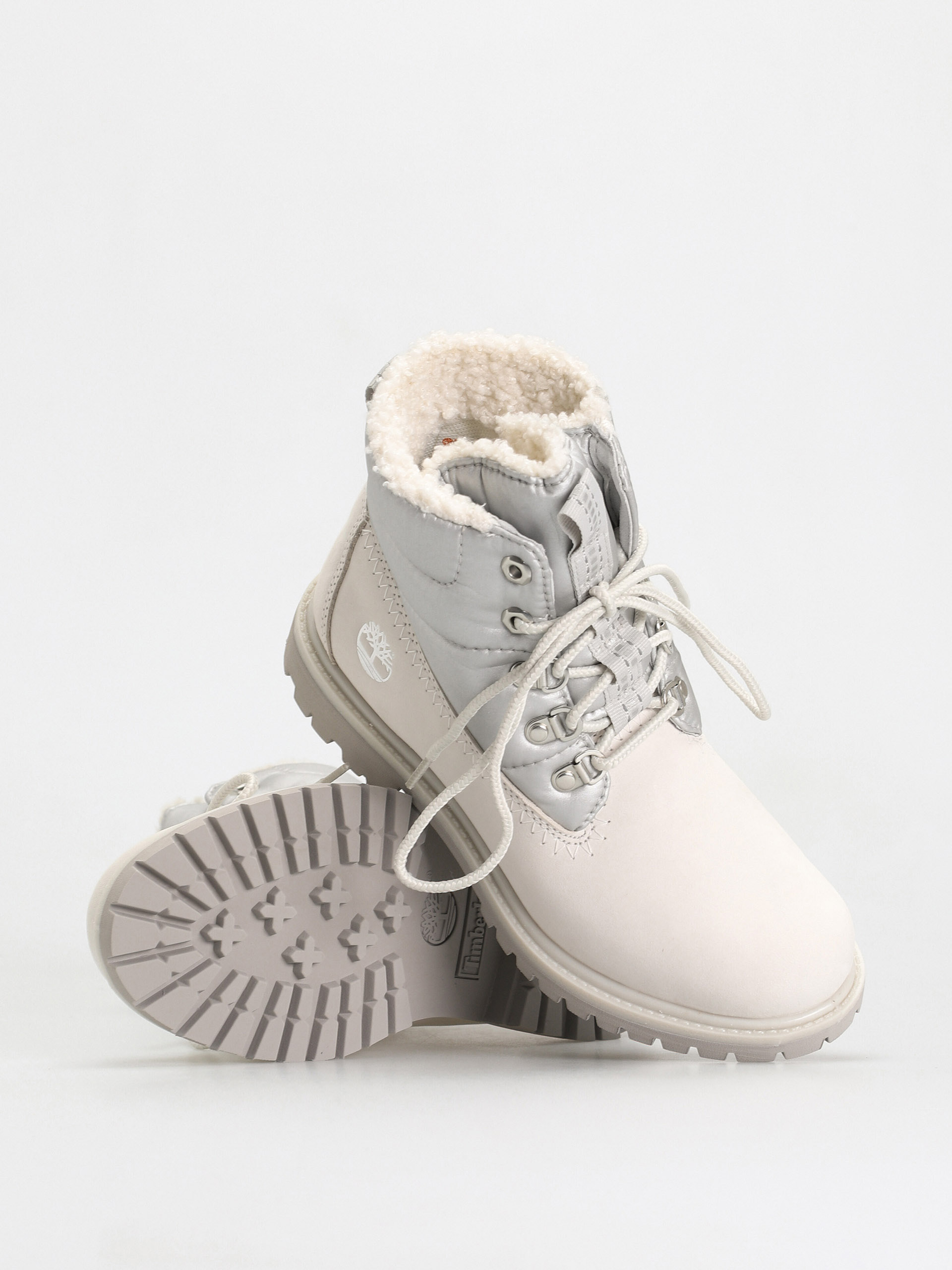 Взуття Timberland 6 Prem Puffer Bt Wp Wmn (white nubuck/silver)