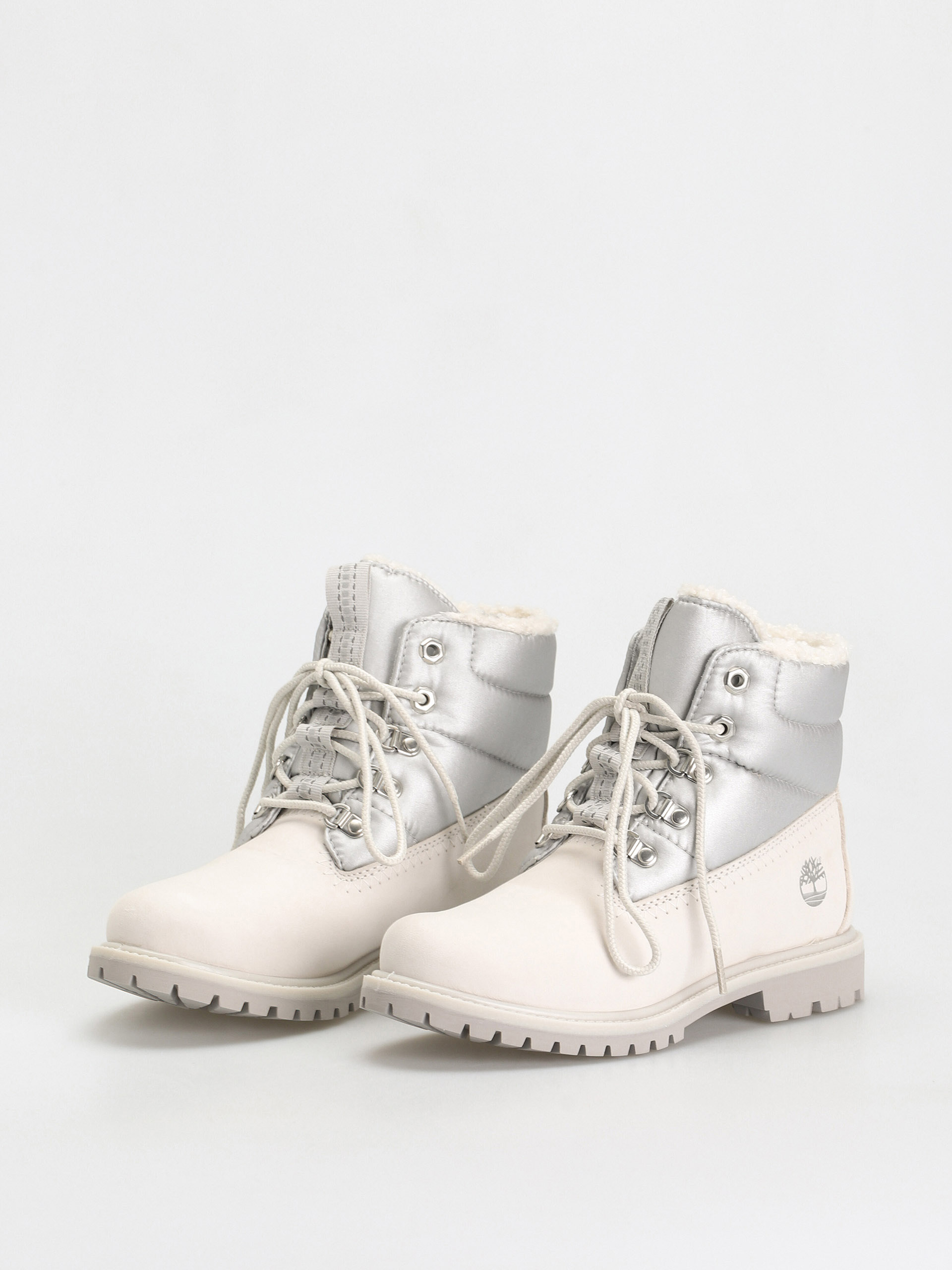 Взуття Timberland 6 Prem Puffer Bt Wp Wmn (white nubuck/silver)