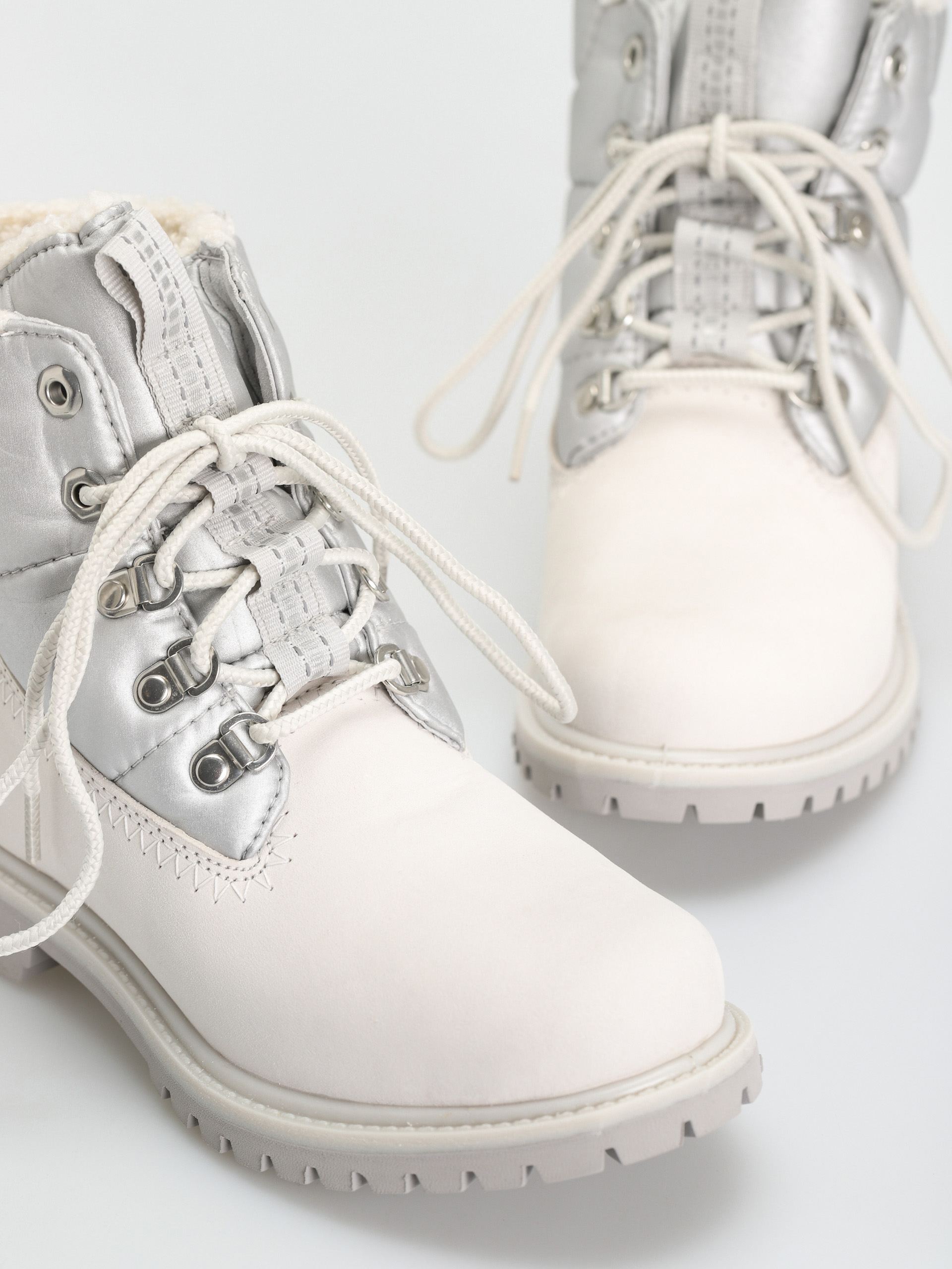 Взуття Timberland 6 Prem Puffer Bt Wp Wmn (white nubuck/silver)