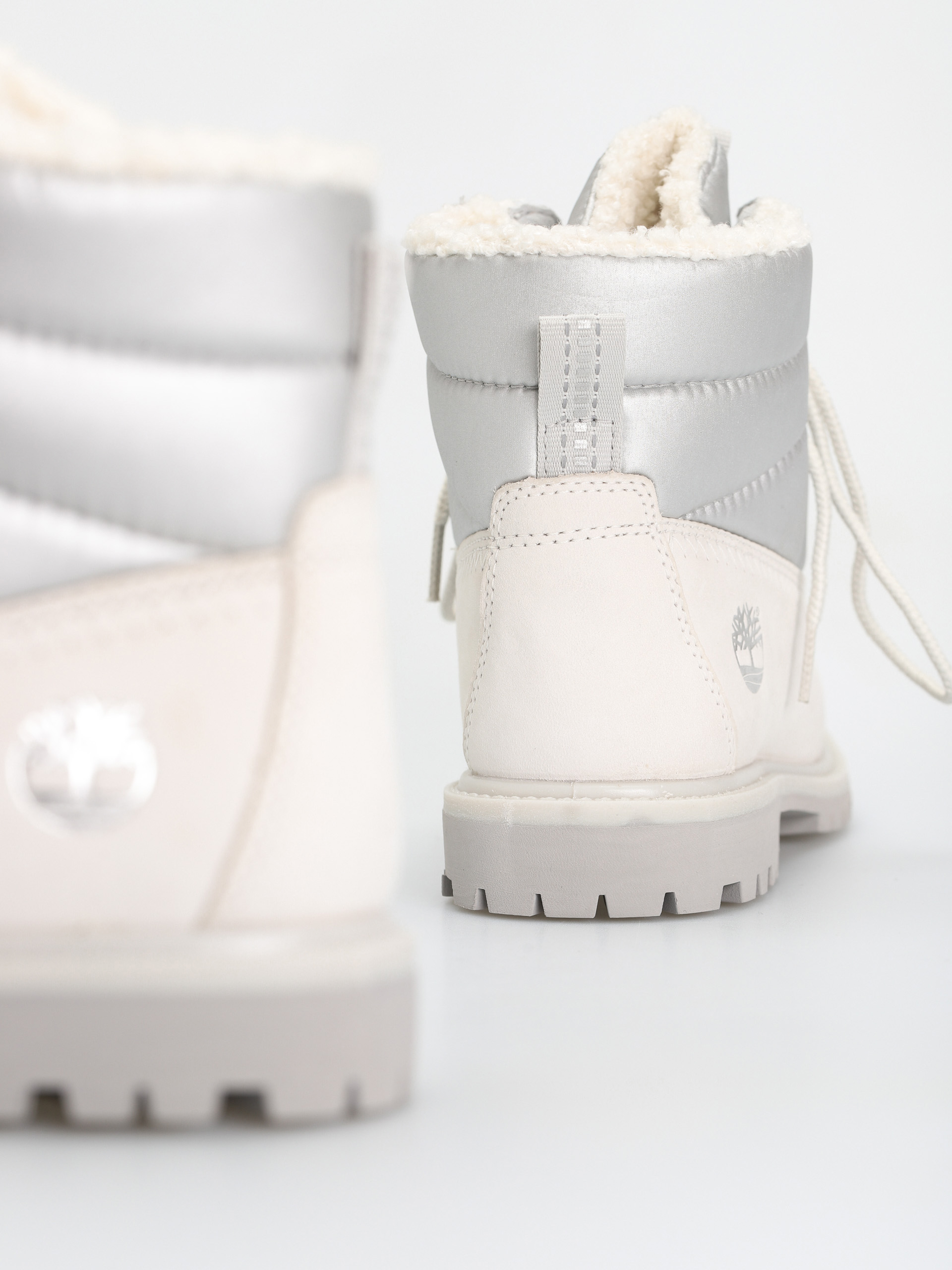 Взуття Timberland 6 Prem Puffer Bt Wp Wmn (white nubuck/silver)