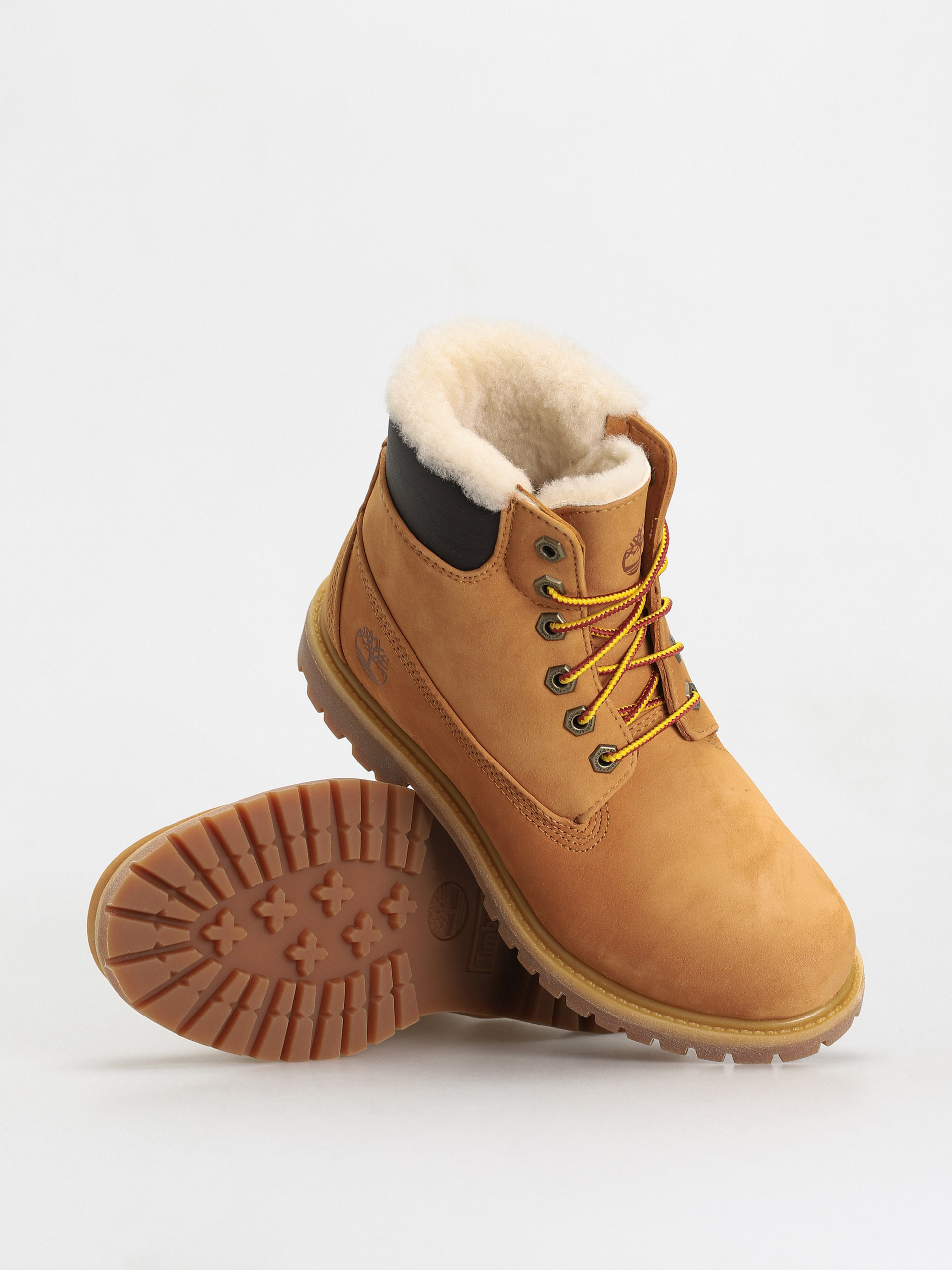 Взуття Timberland 6In Premium Shearling Wmn (wheat nubuck)