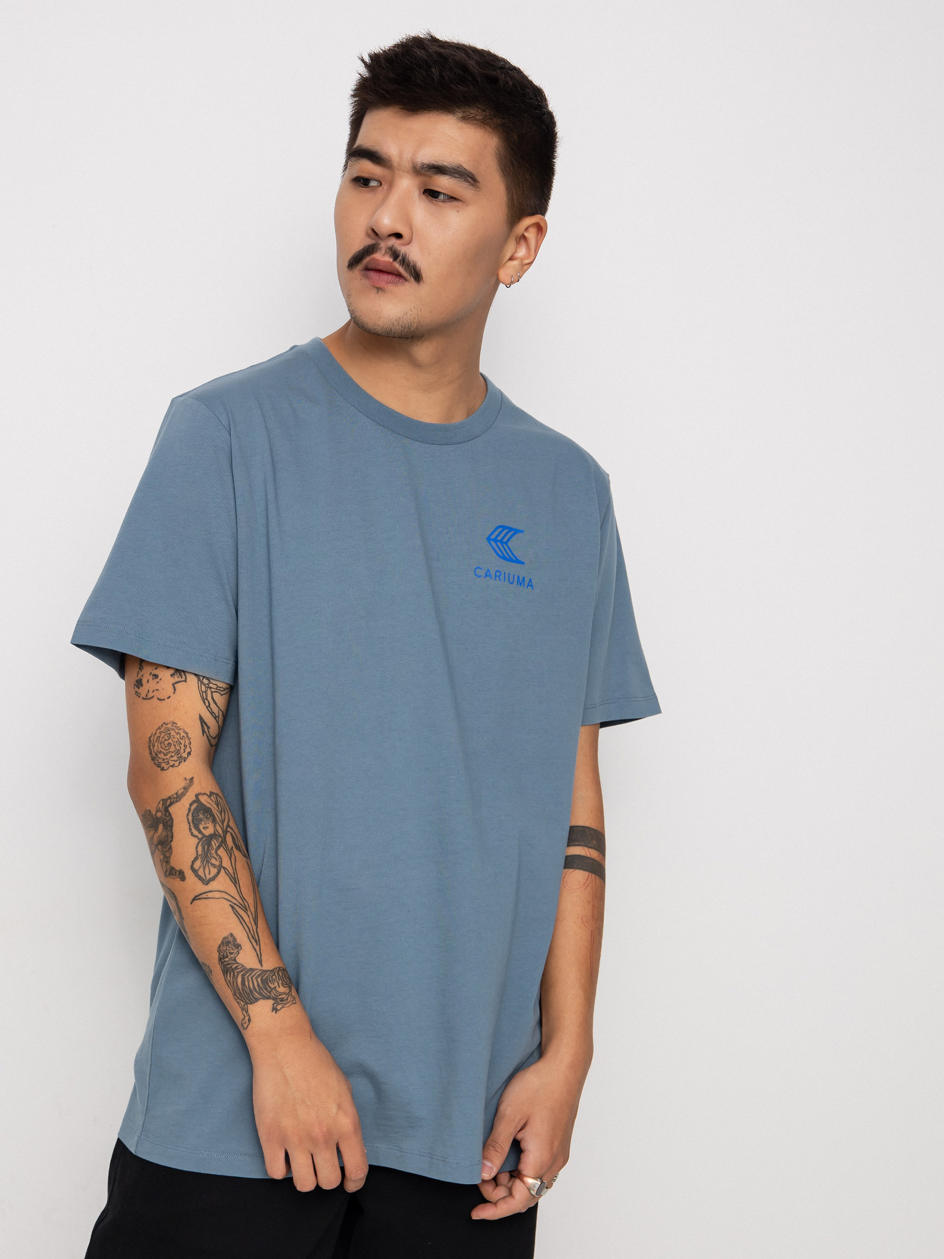 Футболка Cariuma Skate with your Heart (mirage blue)