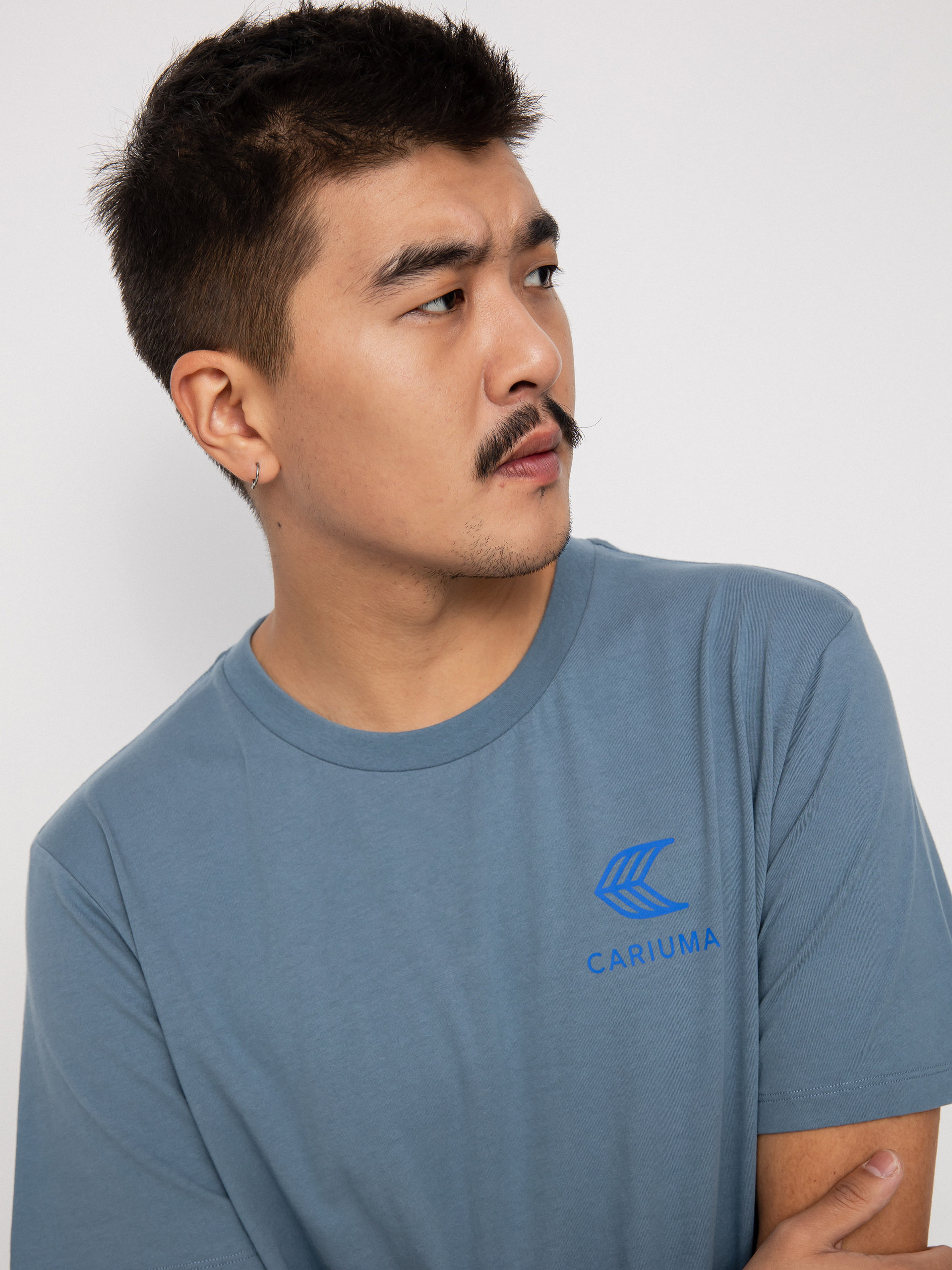 Футболка Cariuma Skate with your Heart (mirage blue)