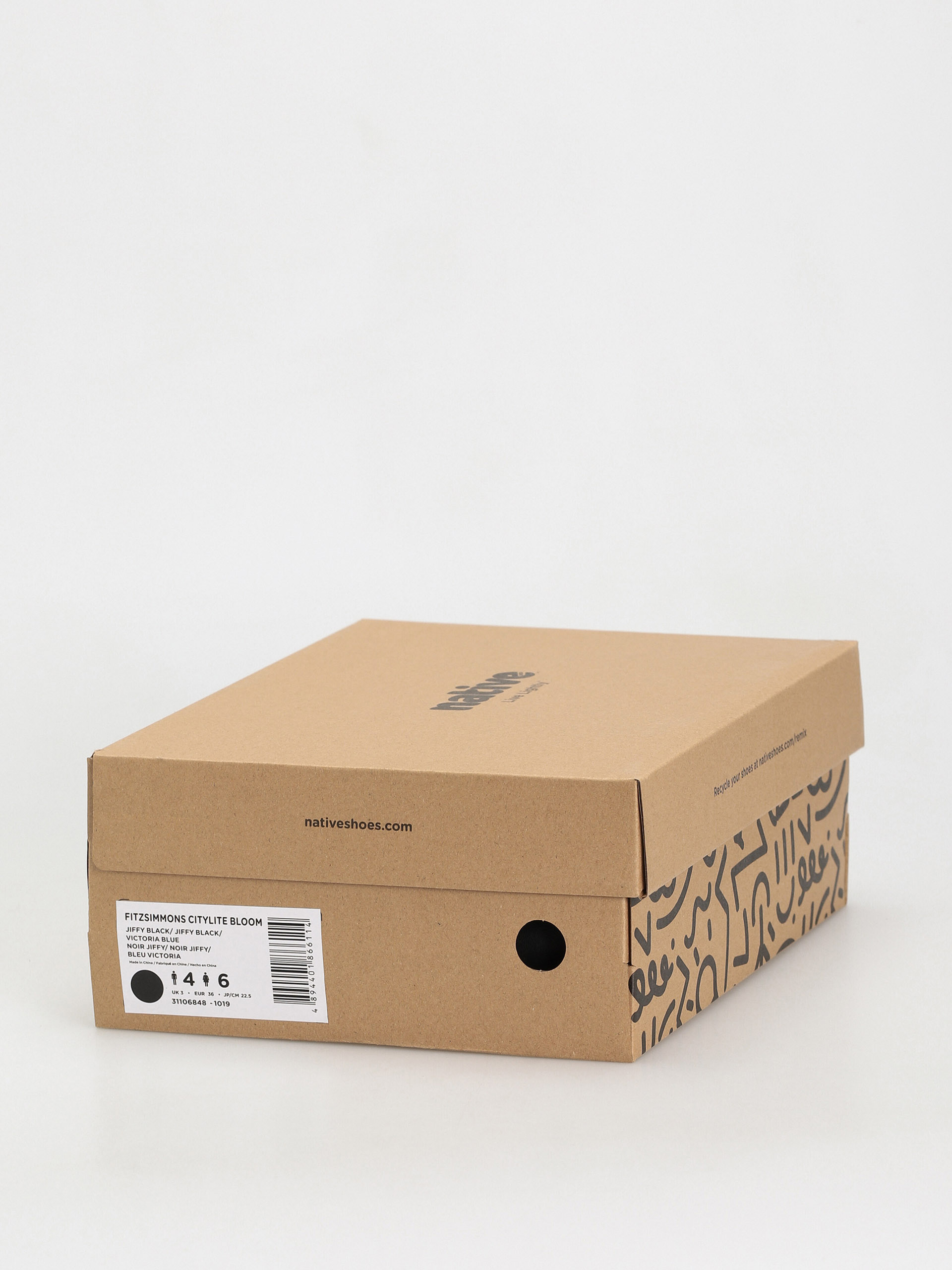 Зимове взуття Native Fitzsimmons Citylite (jiffy black/jiffy black/victoria blue)