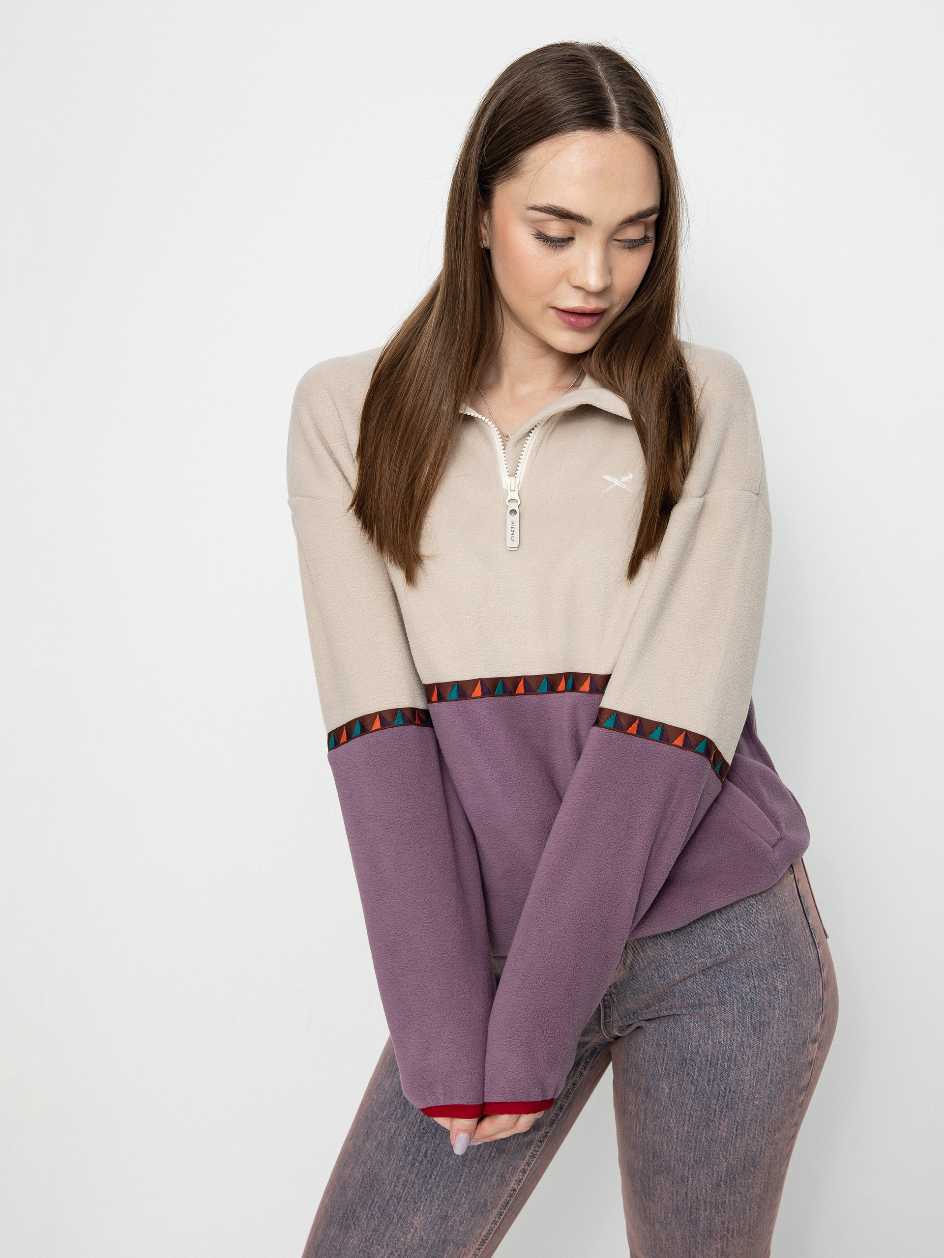 Жіночий Флісовий светр Iriedaily Holina Fleece Troyer (beige)