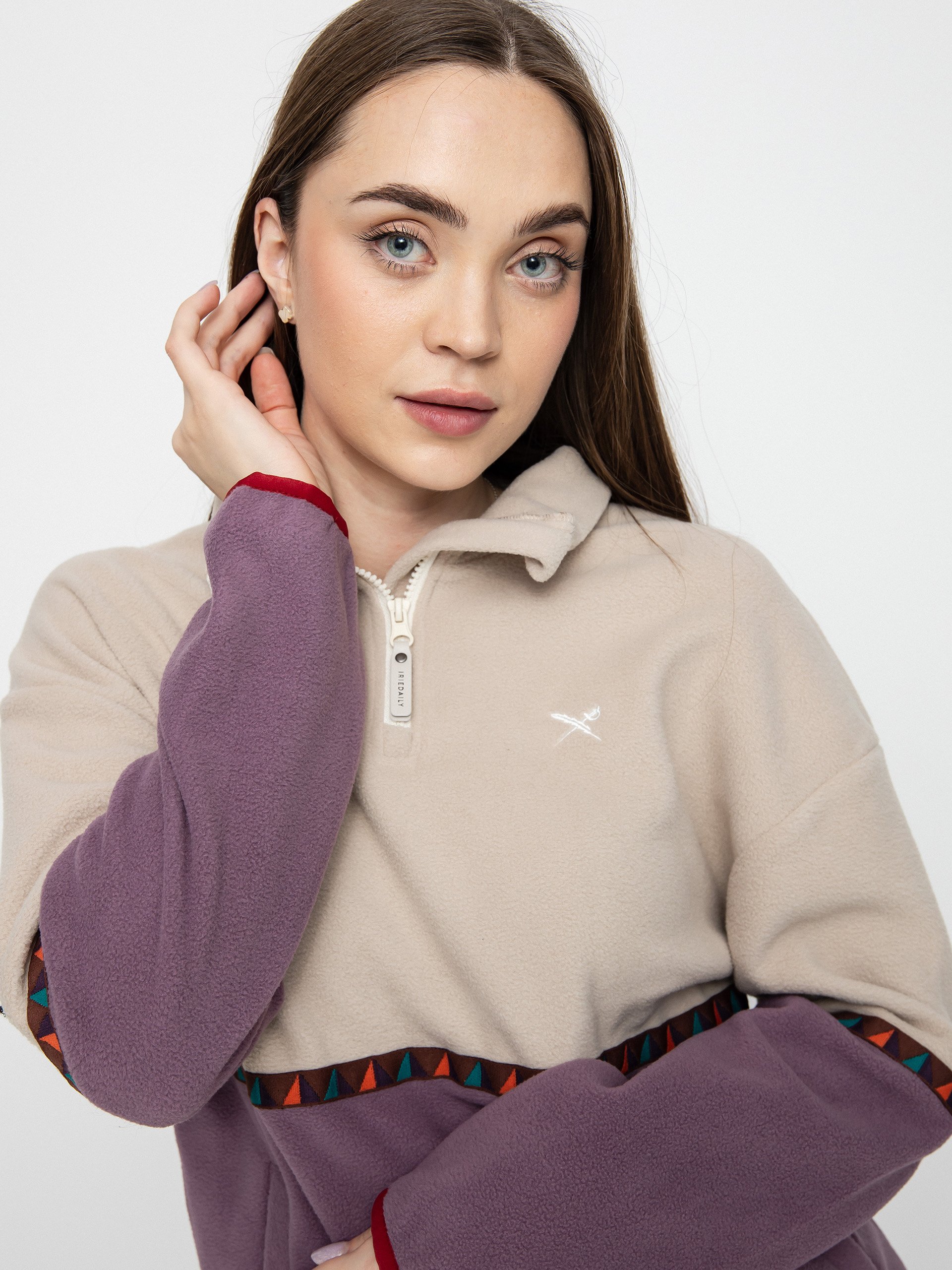 Жіночий Флісовий светр Iriedaily Holina Fleece Troyer (beige)
