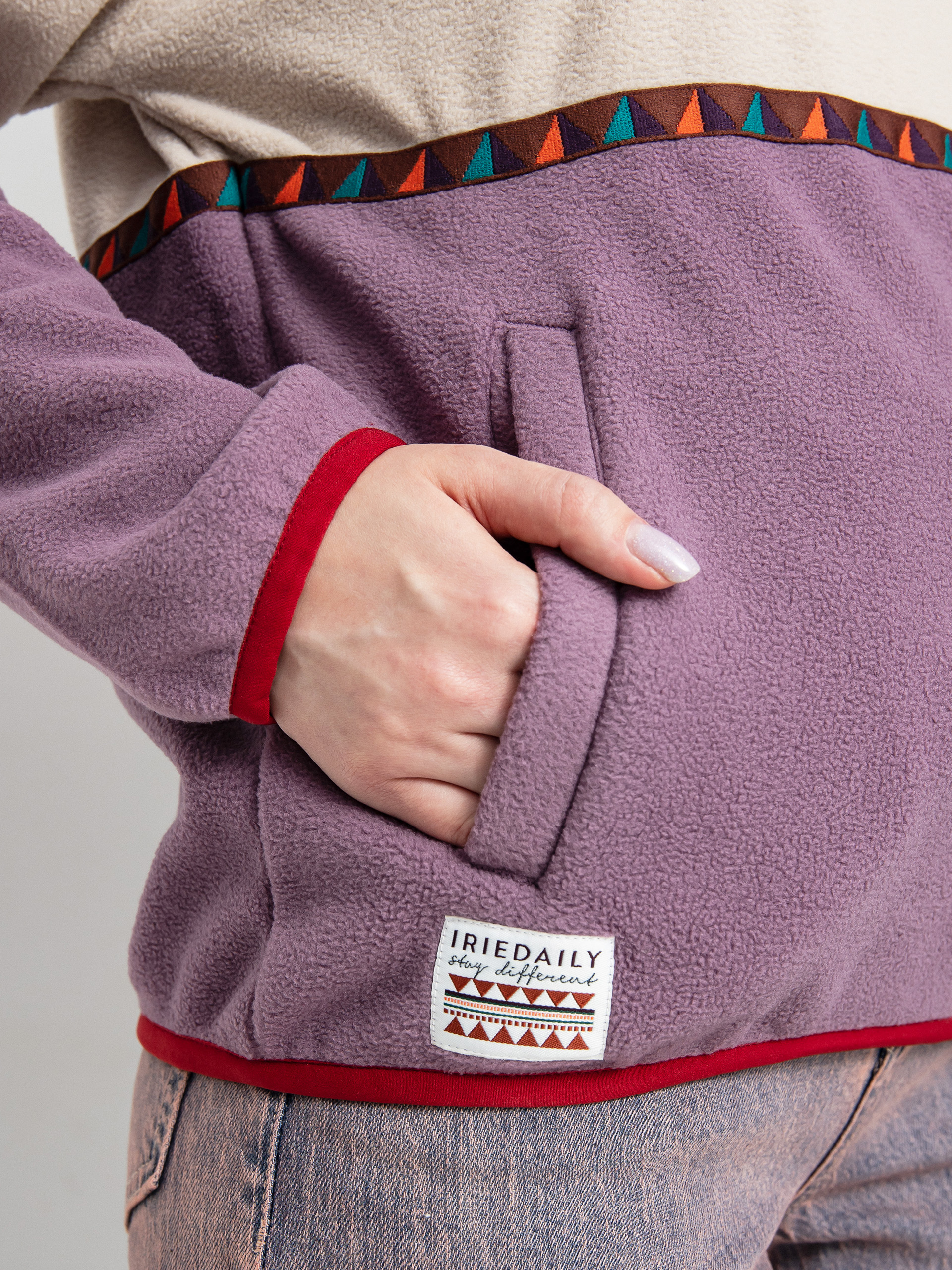 Жіночий Флісовий светр Iriedaily Holina Fleece Troyer (beige)