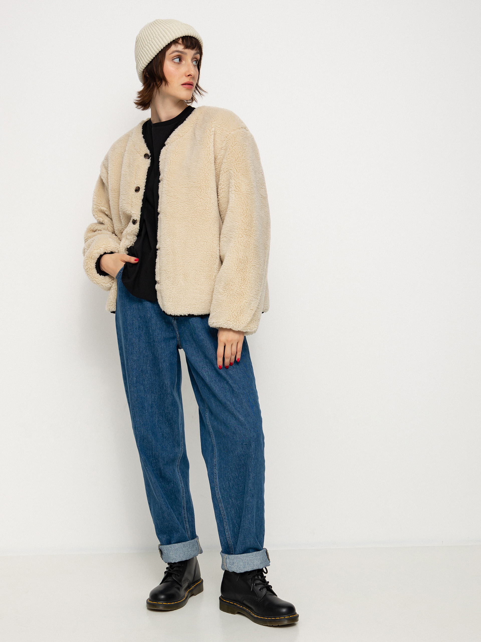 Куртка Brixton Sherpa Reversible Padded Wmn (mars red praire floral)