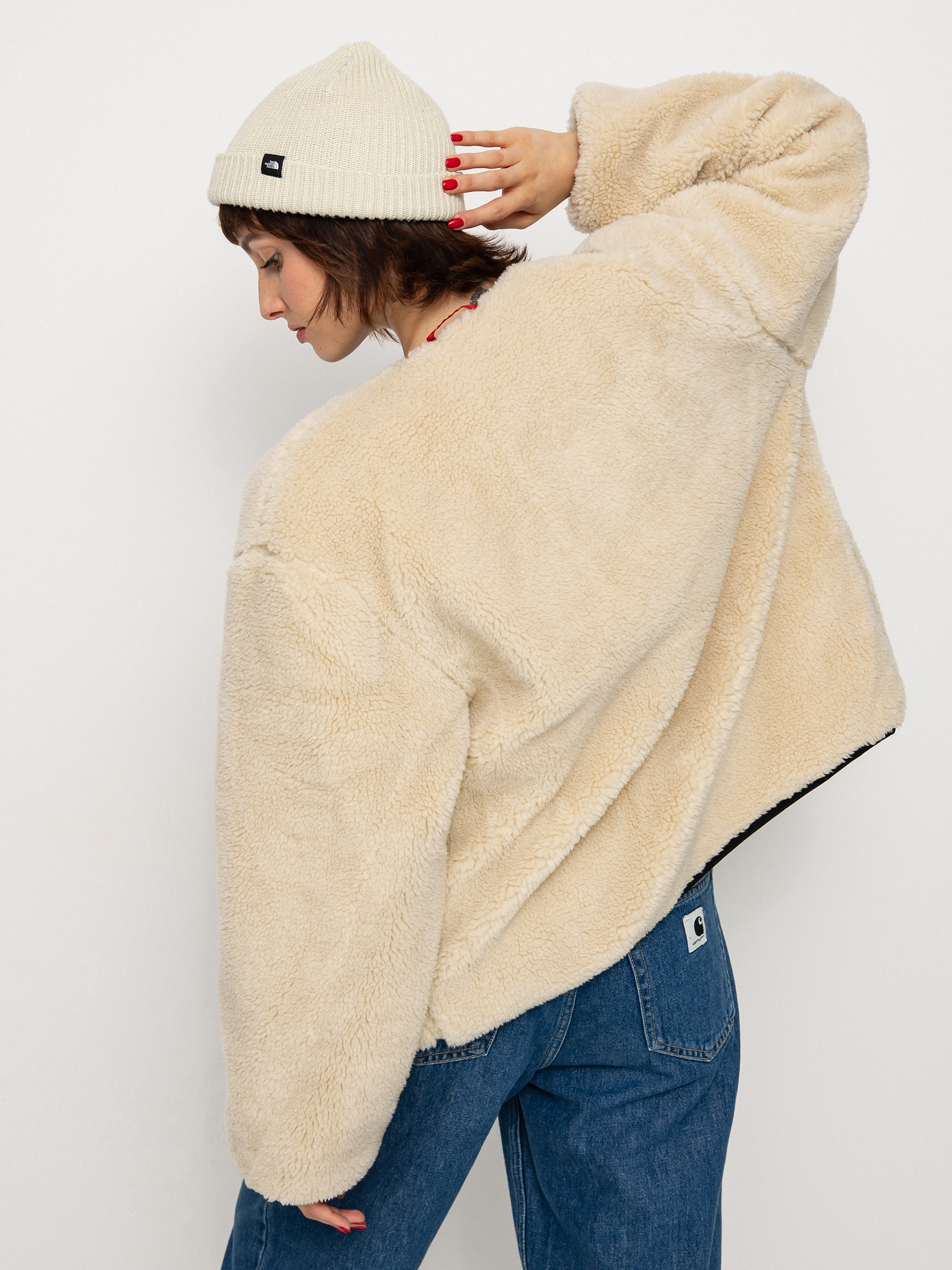 Куртка Brixton Sherpa Reversible Padded Wmn (mars red praire floral)