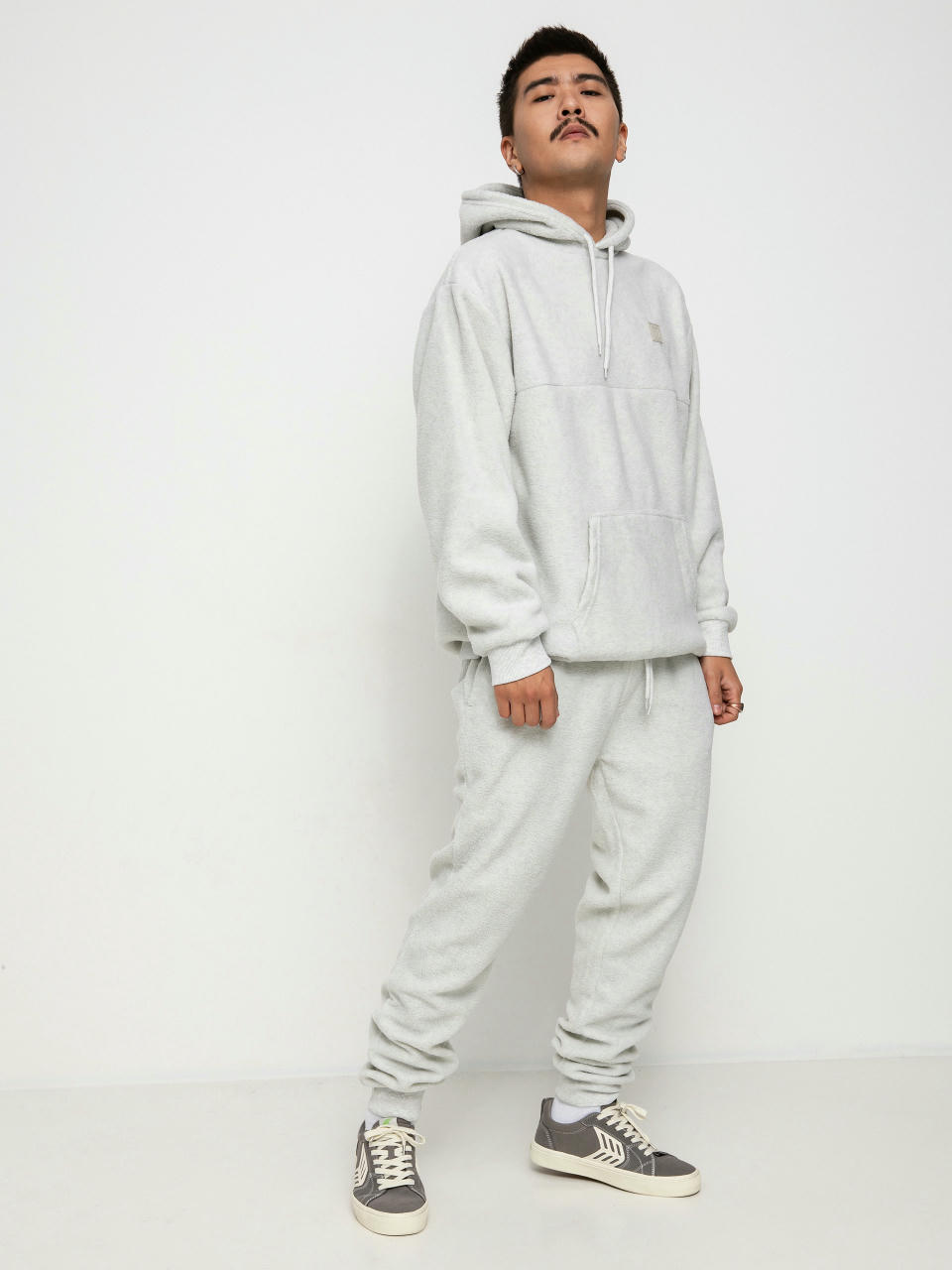 Штани Brixton Blanket Fleece Jogger (beige heather)