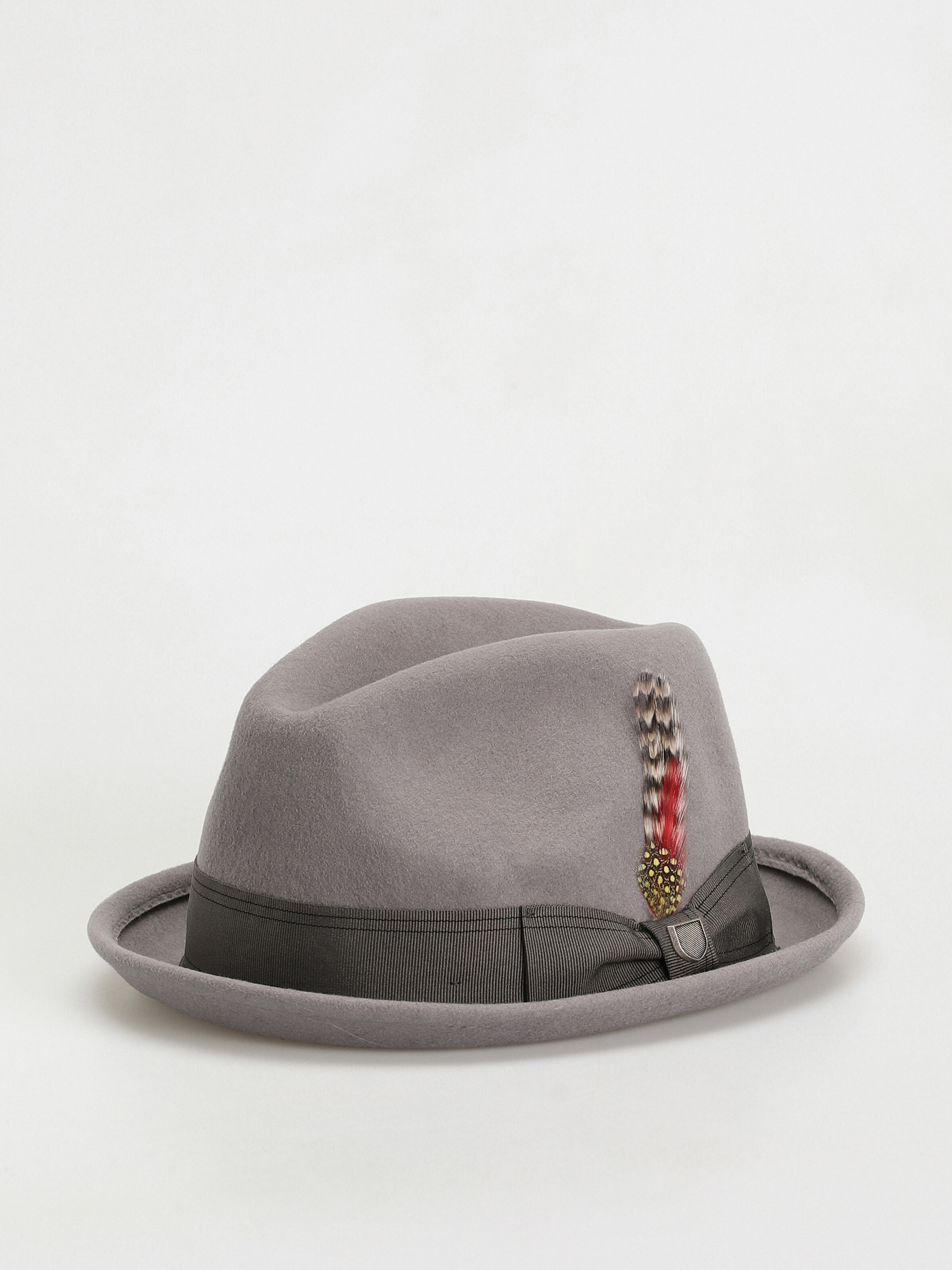 Капелюх Brixton Gain Fedora (grey/dark grey)