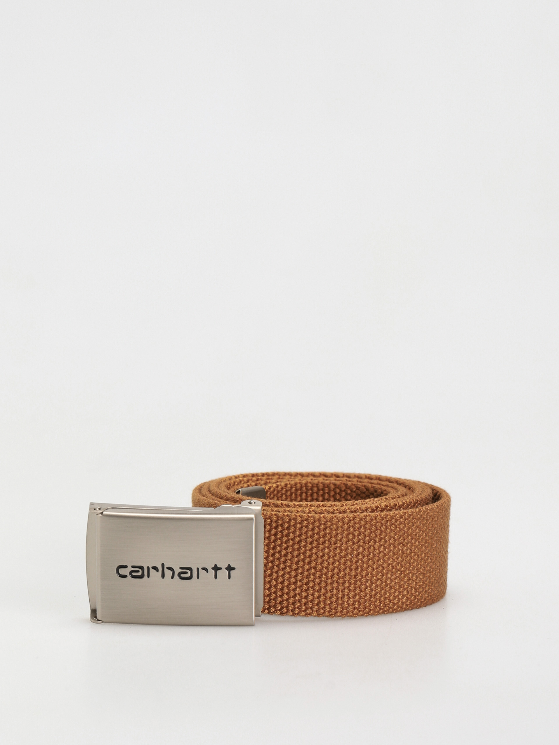 Ремінь Carhartt WIP Clip Belt Chrome (hamilton brown)