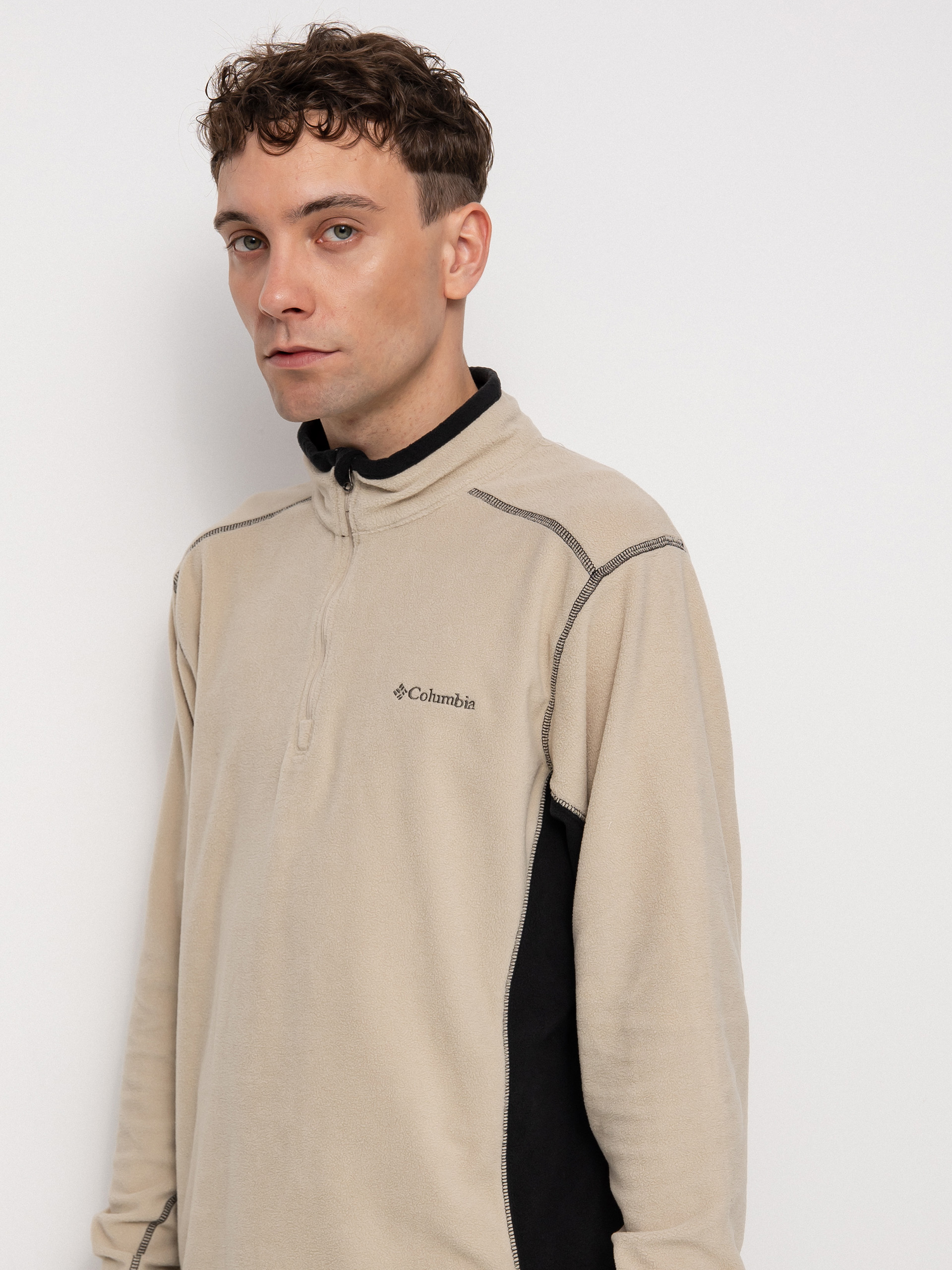 Флісовий светр Columbia Klamath Range II Half Zip (ancient fossil)