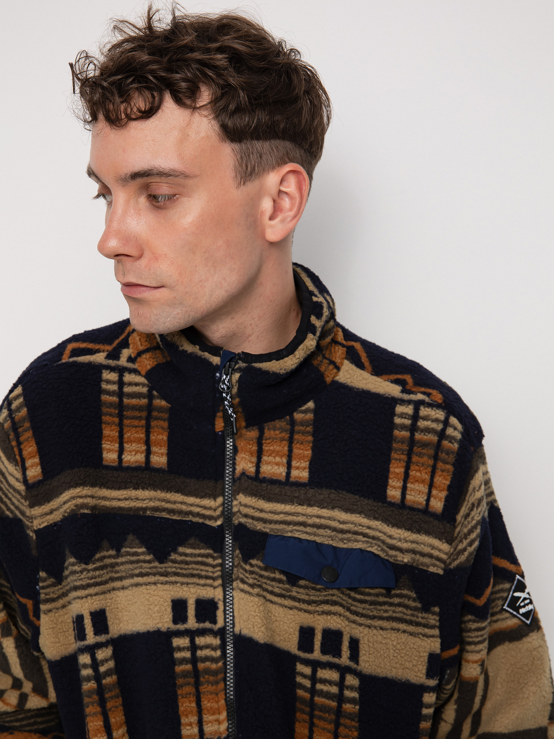 Чоловічий Флісовий светр Iriedaily Insaneia (khaki)