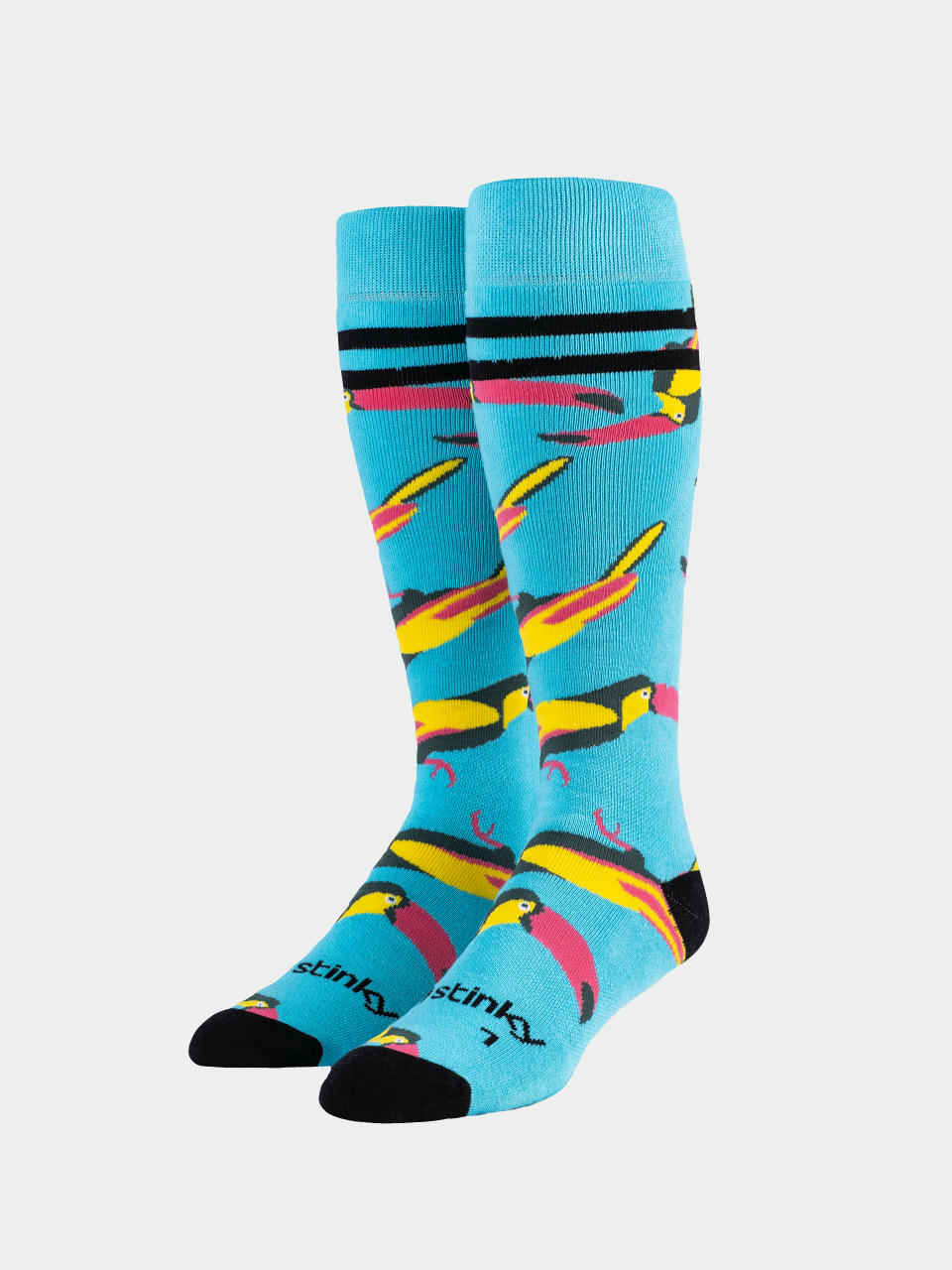 Шкарпетки Stinky Socks Toucan (scouter blue/pink)