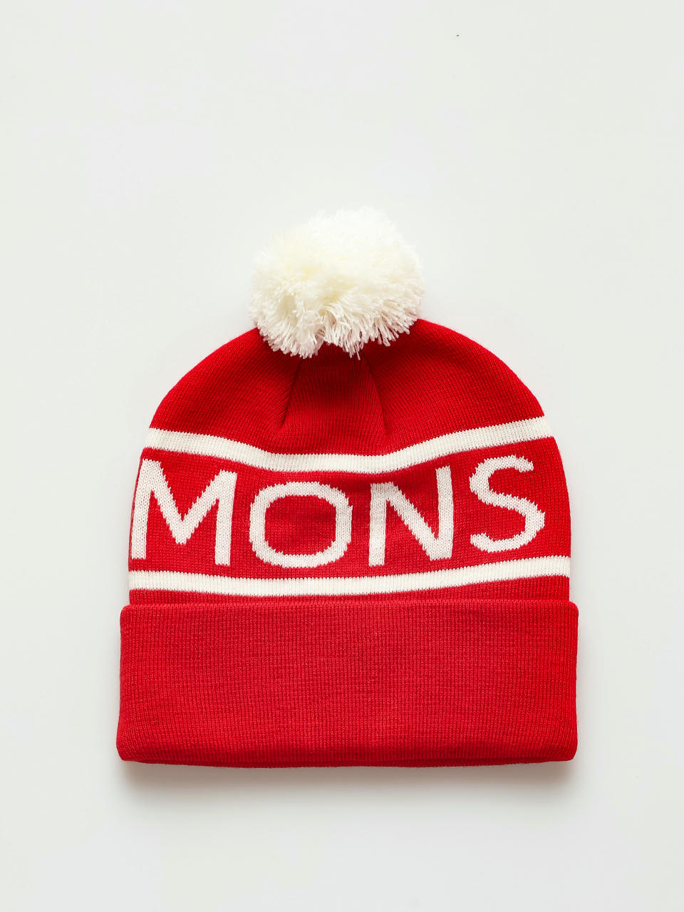 Шапка Mons Royale Pom Pom (retro red)