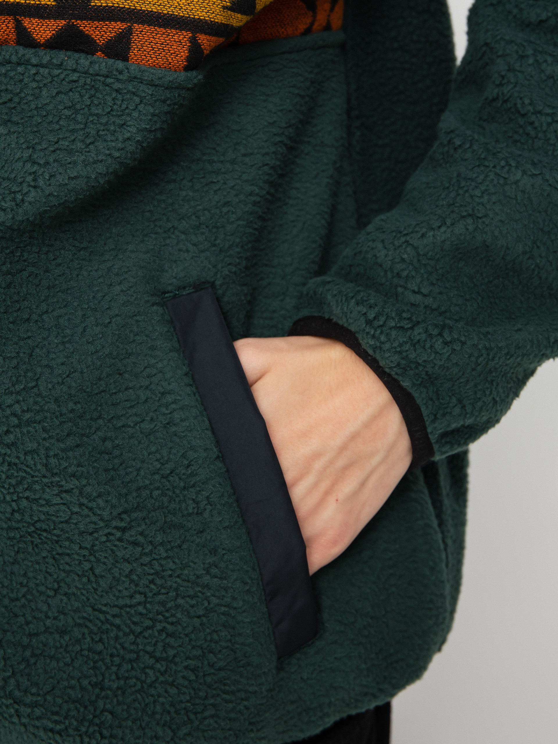 Чоловічий Флісовий светр Iriedaily Wonderer Track (hunter)