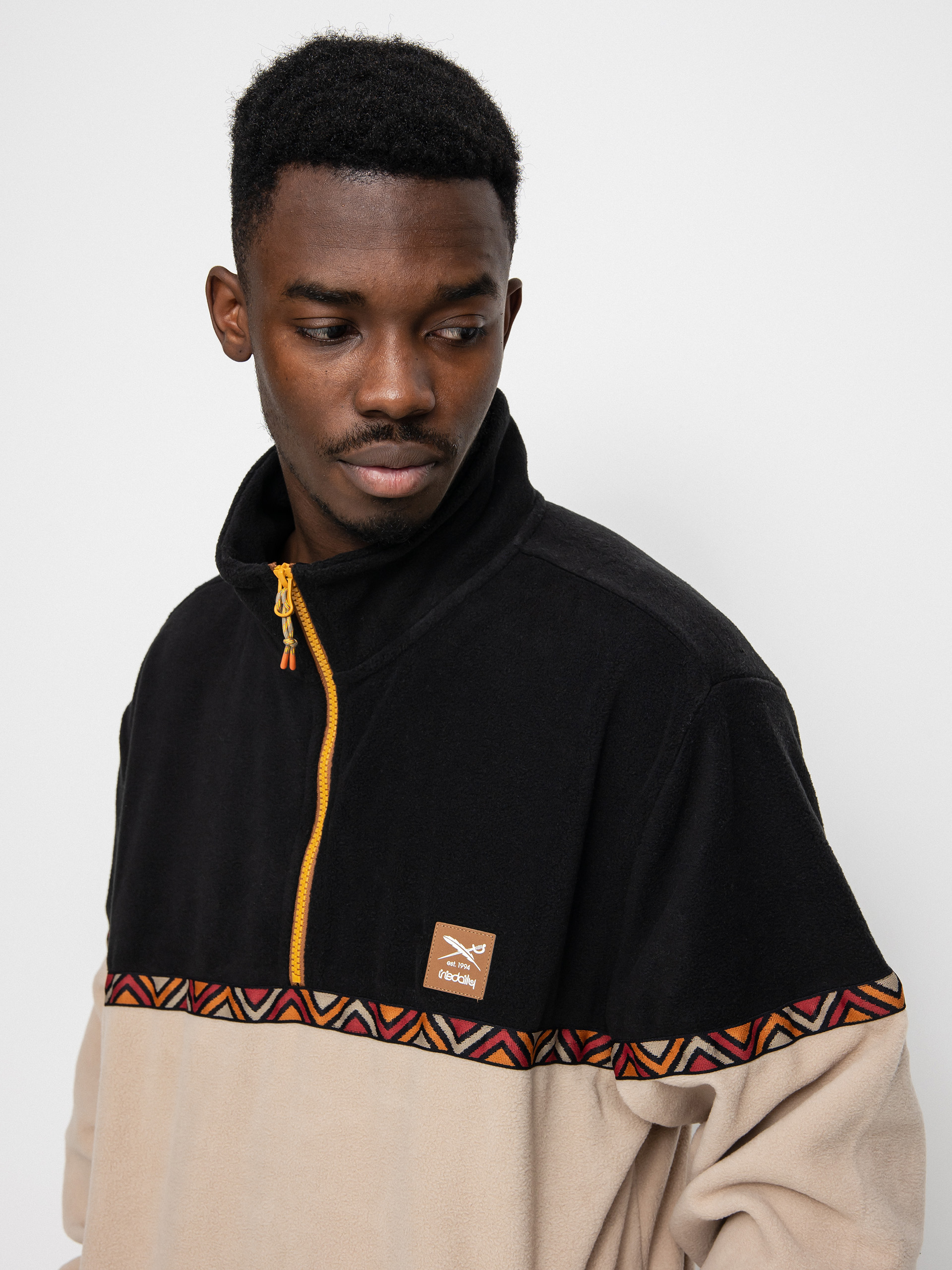 Чоловічий Флісовий светр Iriedaily Monte Noe Troyer (khaki)