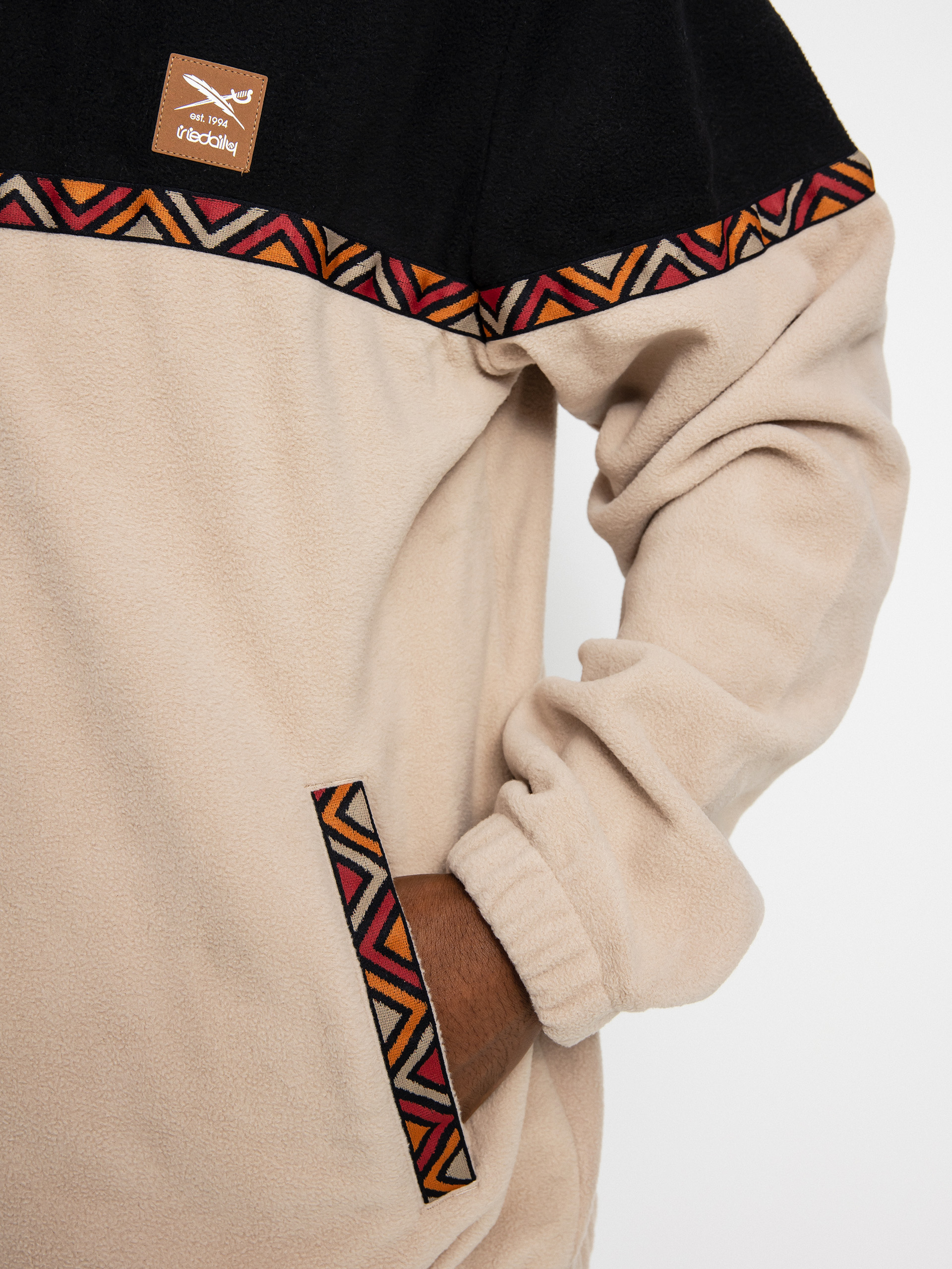 Чоловічий Флісовий светр Iriedaily Monte Noe Troyer (khaki)