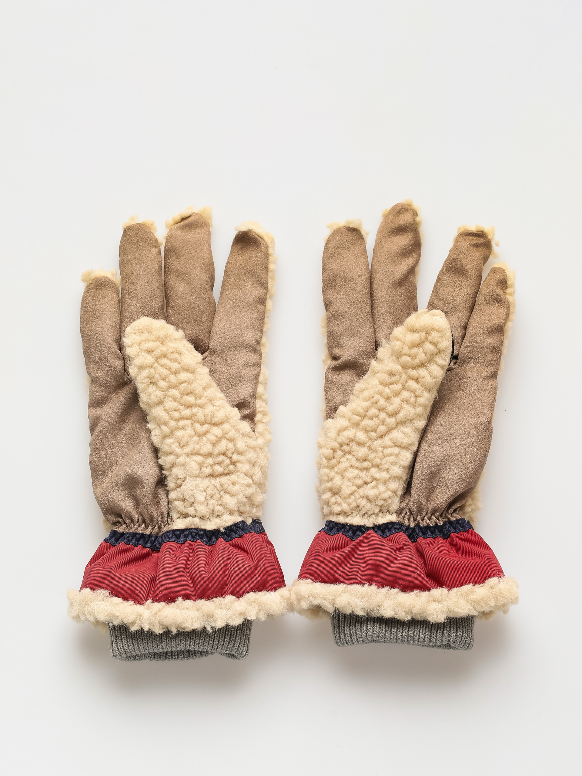 Рукавиці Elmer Rękawice Teddy 5fgr EM353 (beige/wine)