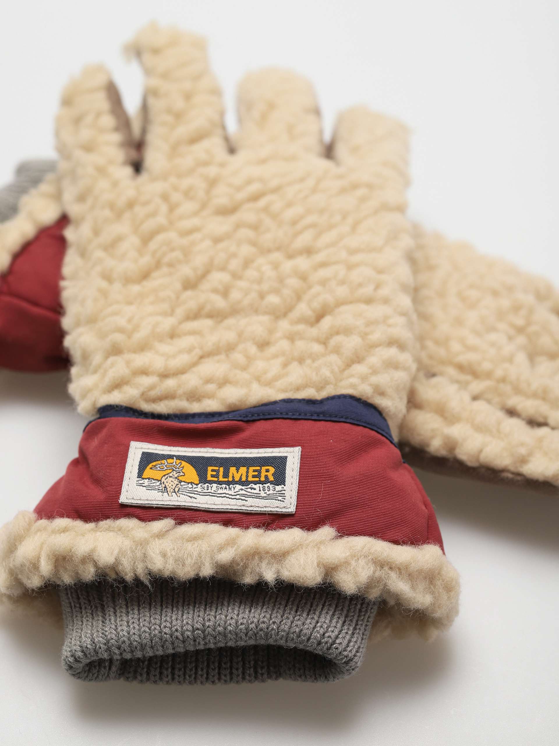 Рукавиці Elmer Rękawice Teddy 5fgr EM353 (beige/wine)