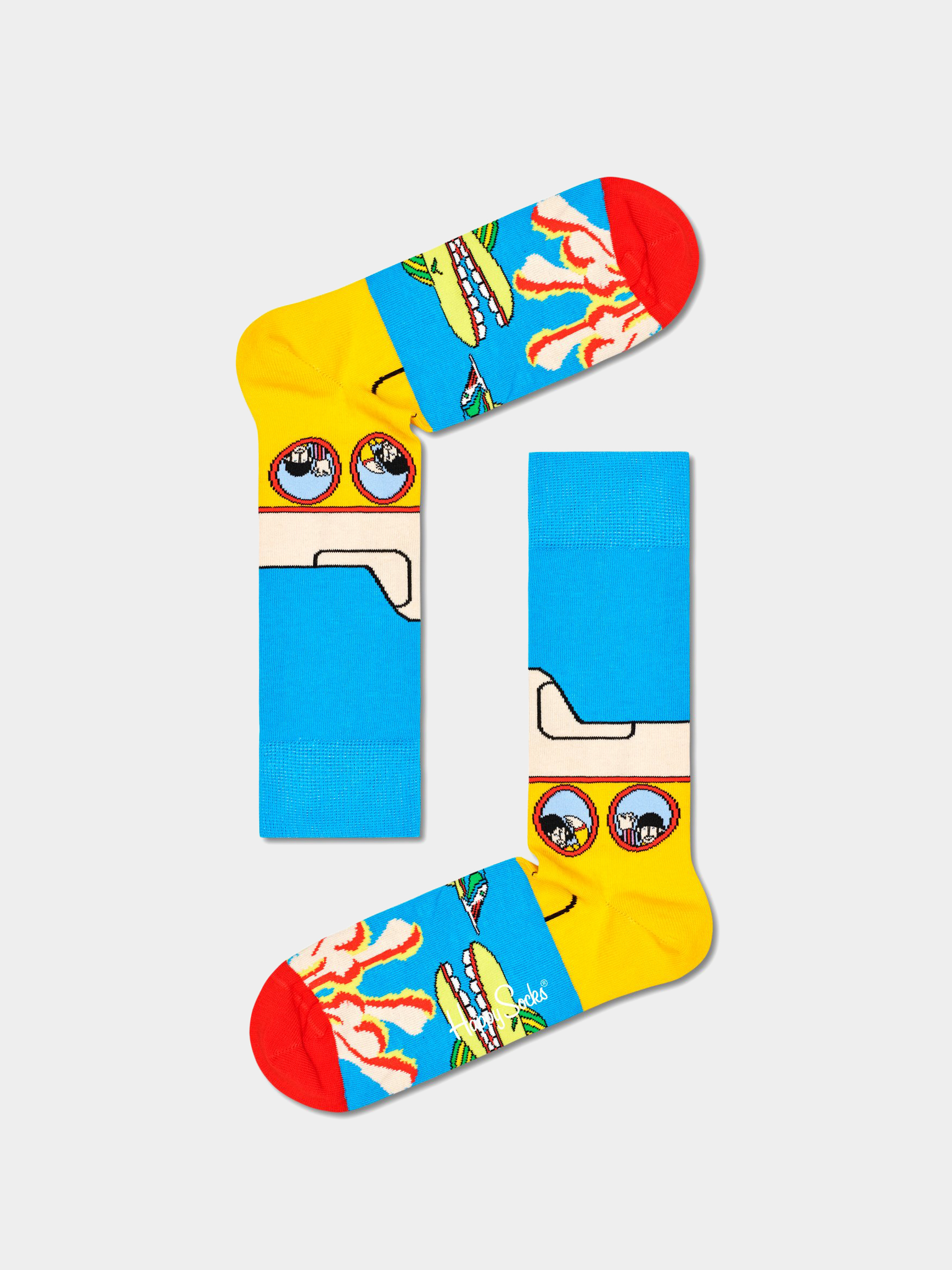  Шкарпетки Happy Socks The Beatles Yellow Submarine (blue/yellow)