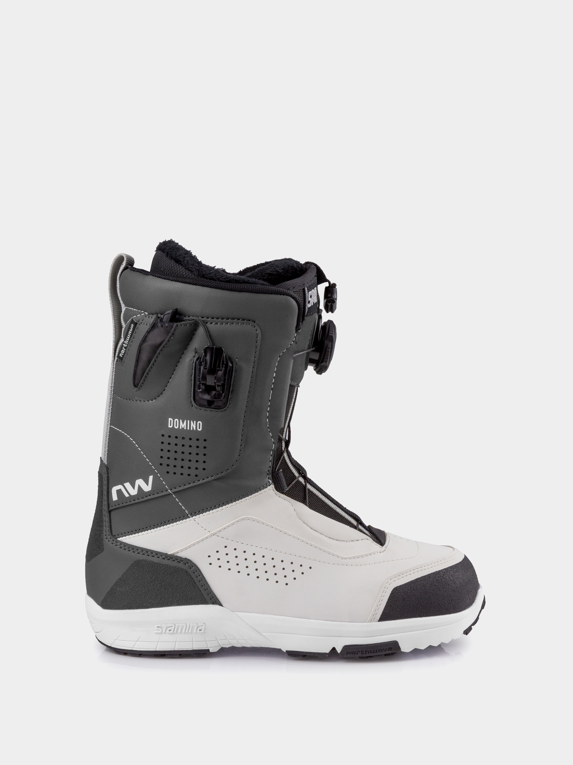 Жіночі Черевики сноубордичні Northwave Domino Hybrid (white/dark grey)