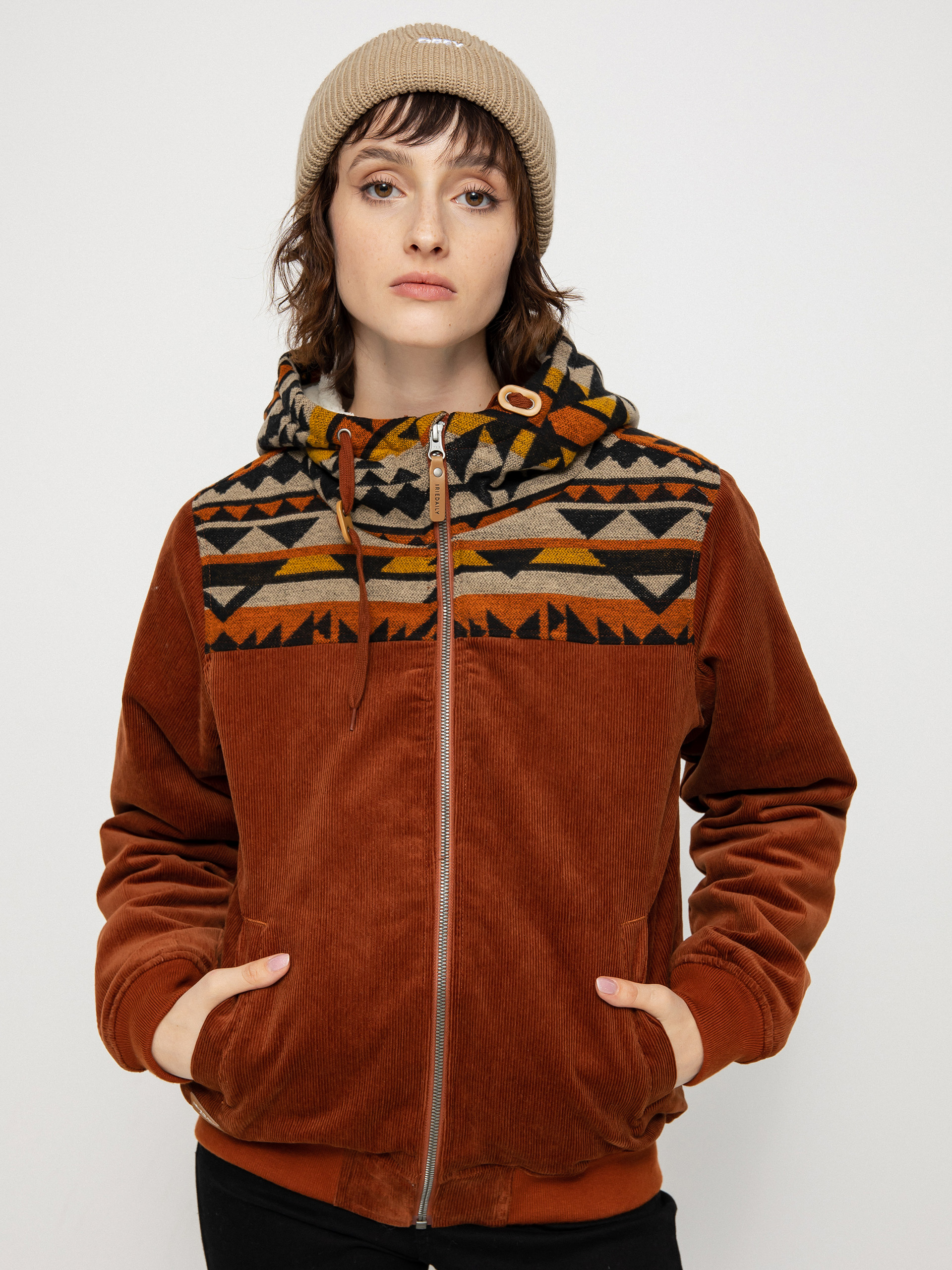 Куртка Iriedaily Indi Spice Wmn (red brown)