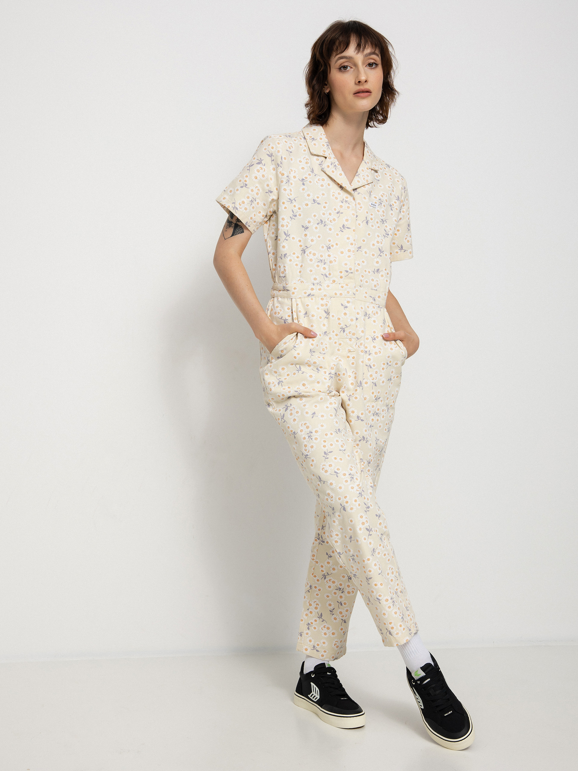  Комбінезон RVCA Nightshift Jumpsuit Wmn (afterglow)