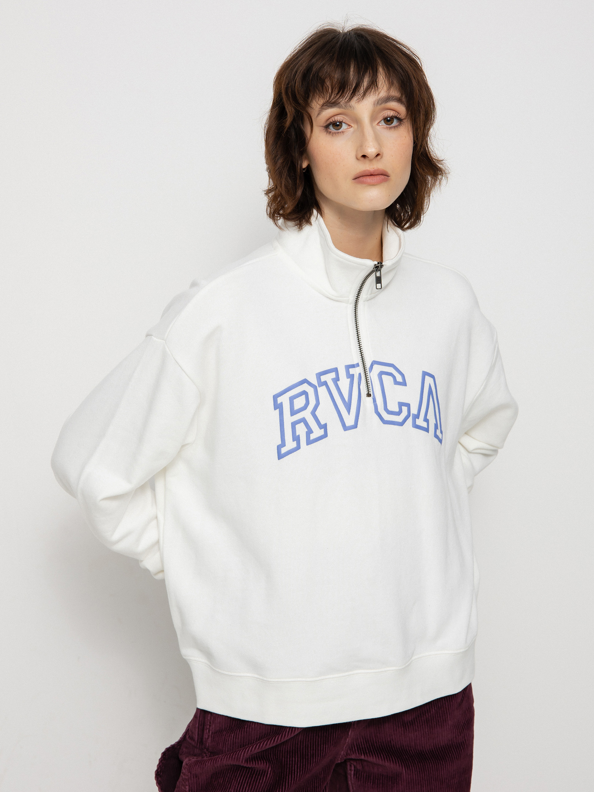 Худі RVCA Arched HD Wmn (vintage white)