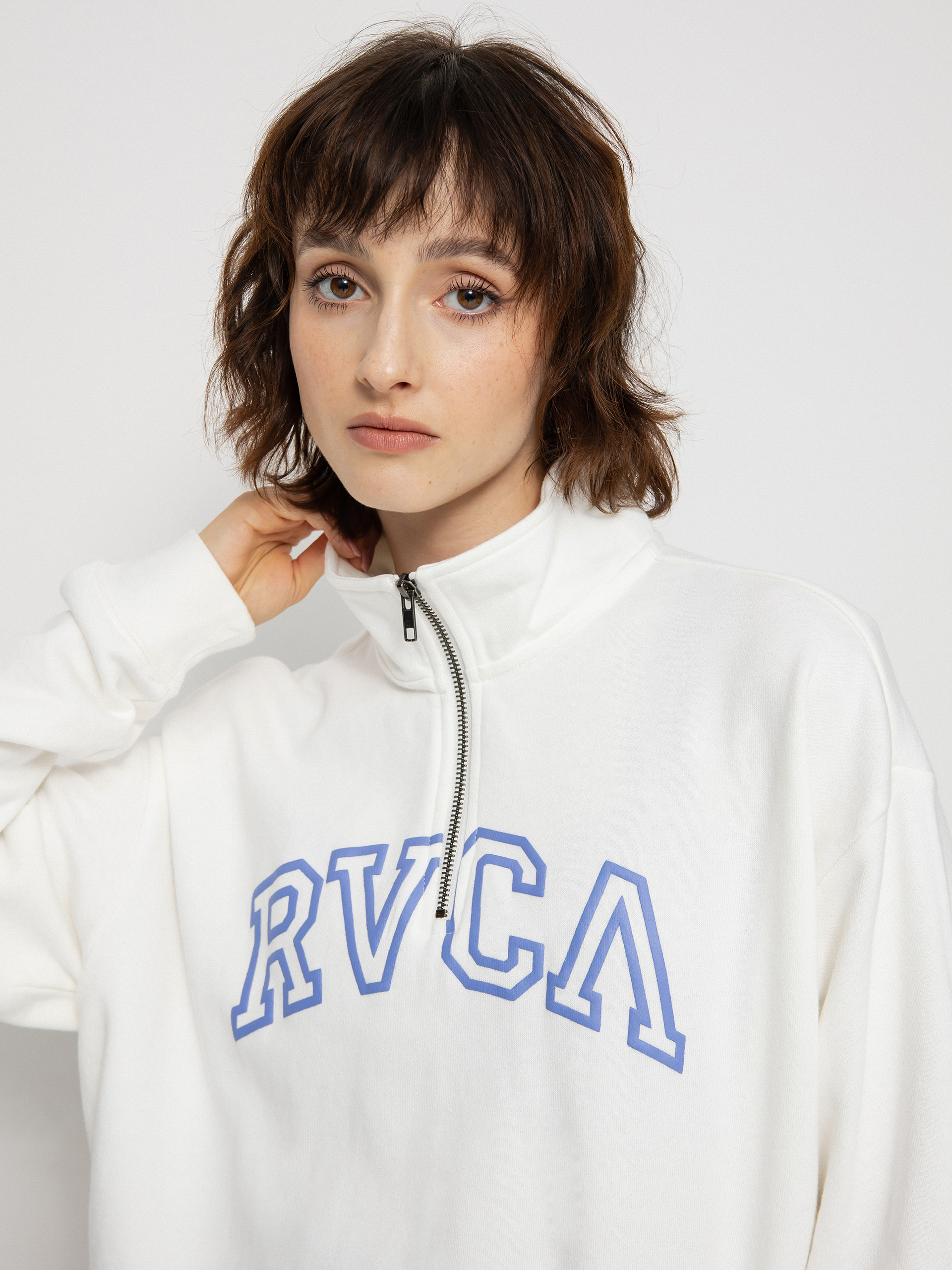 Худі RVCA Arched HD Wmn (vintage white)
