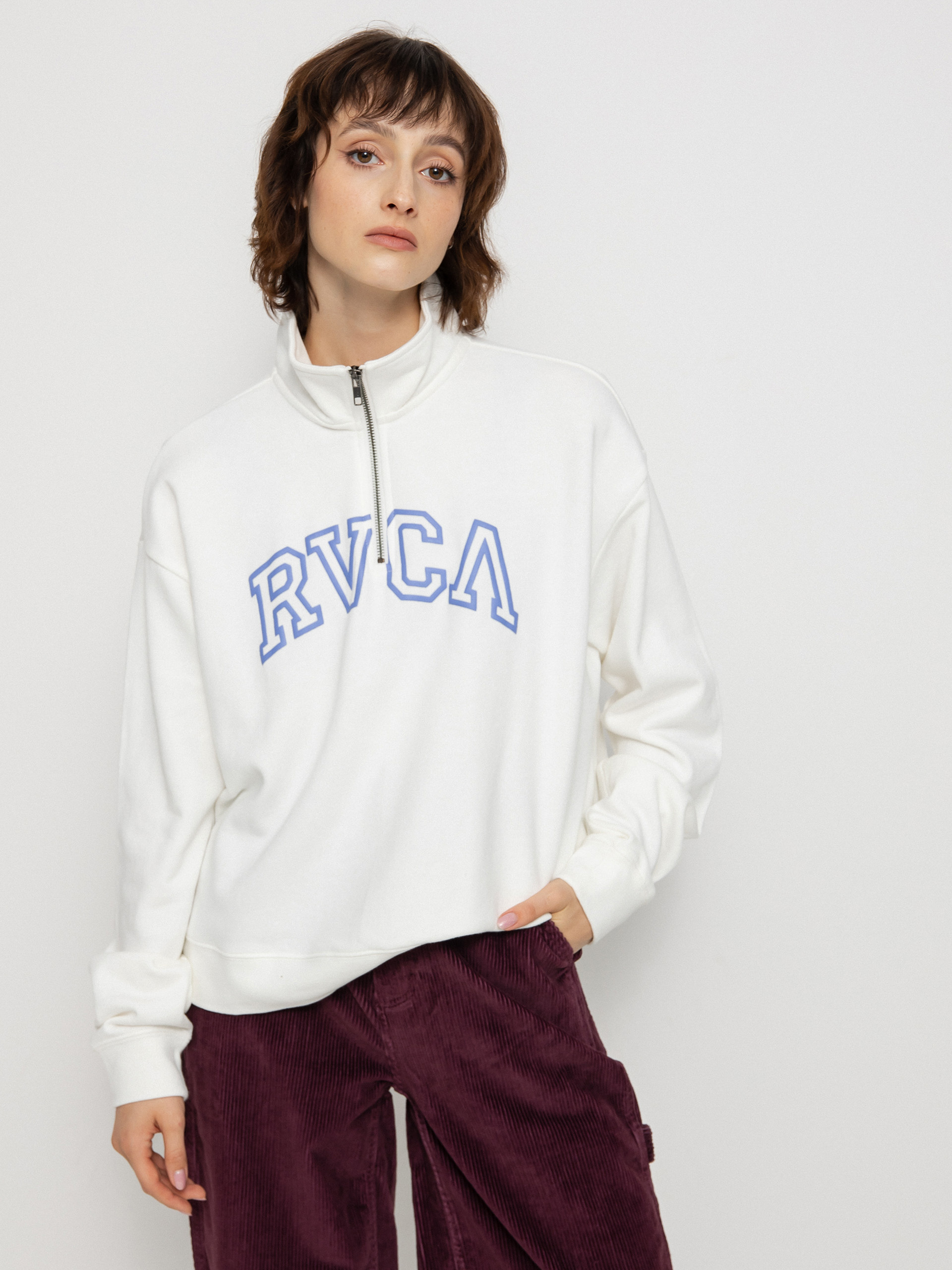 Худі RVCA Arched HD Wmn (vintage white)