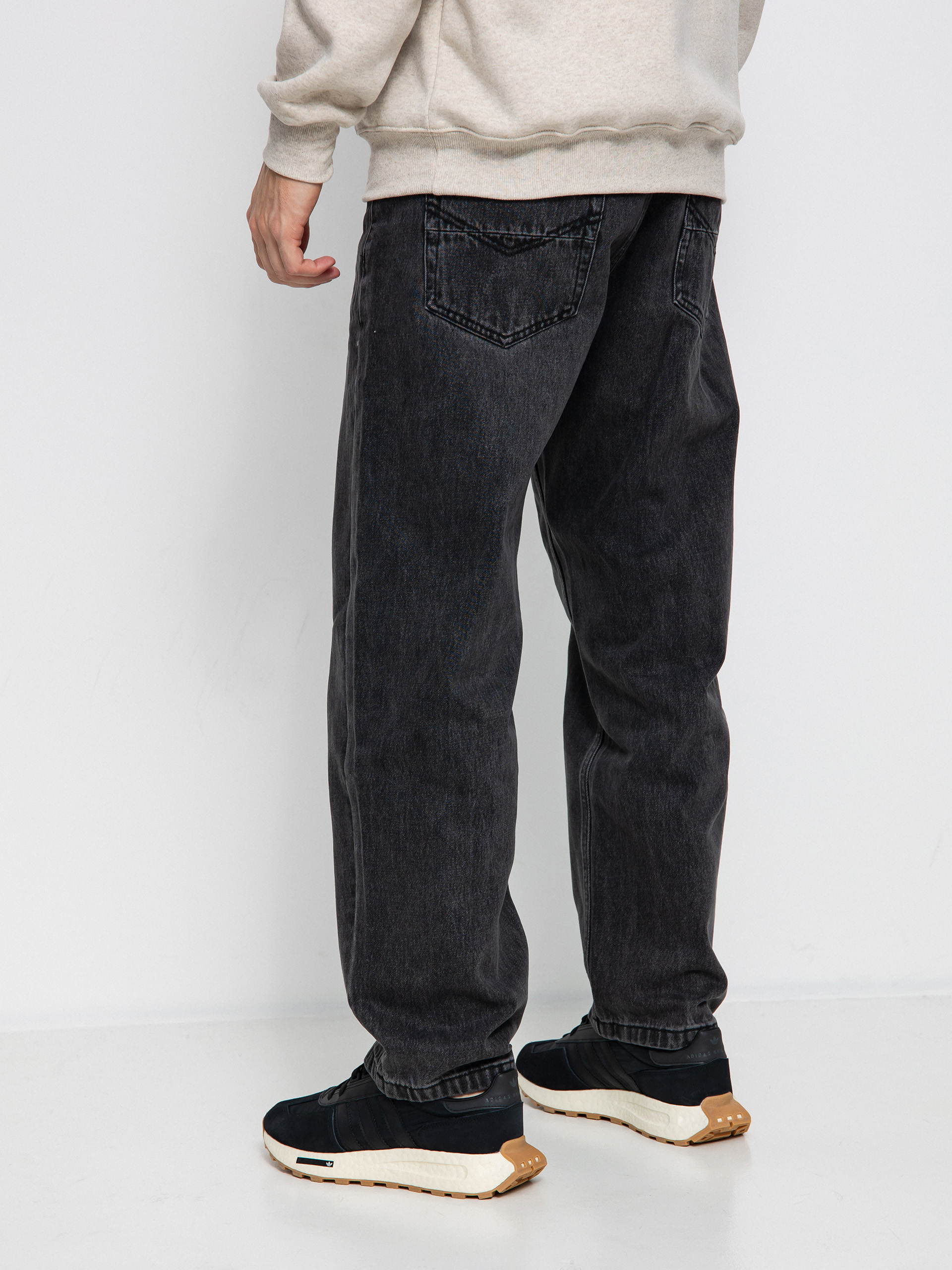 Штани MassDnm Slang Jeans Baggy Fit (black washed)