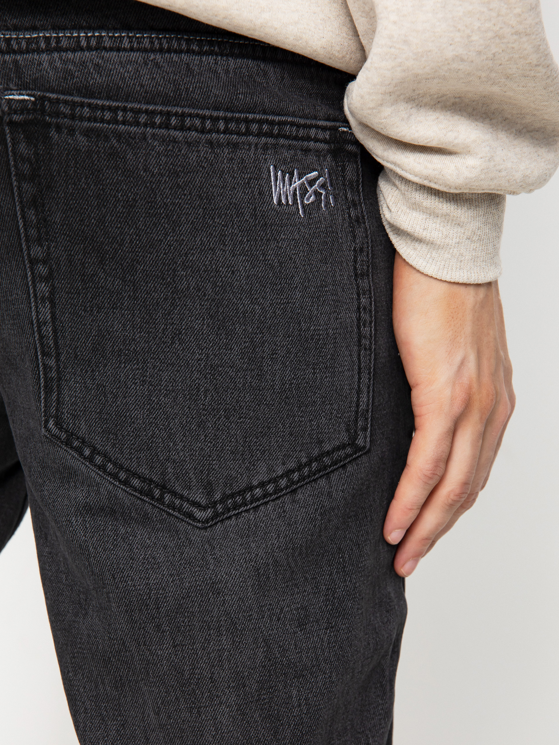 Штани MassDnm Signature 2.0 Jeans Tapered Fit (black washed)