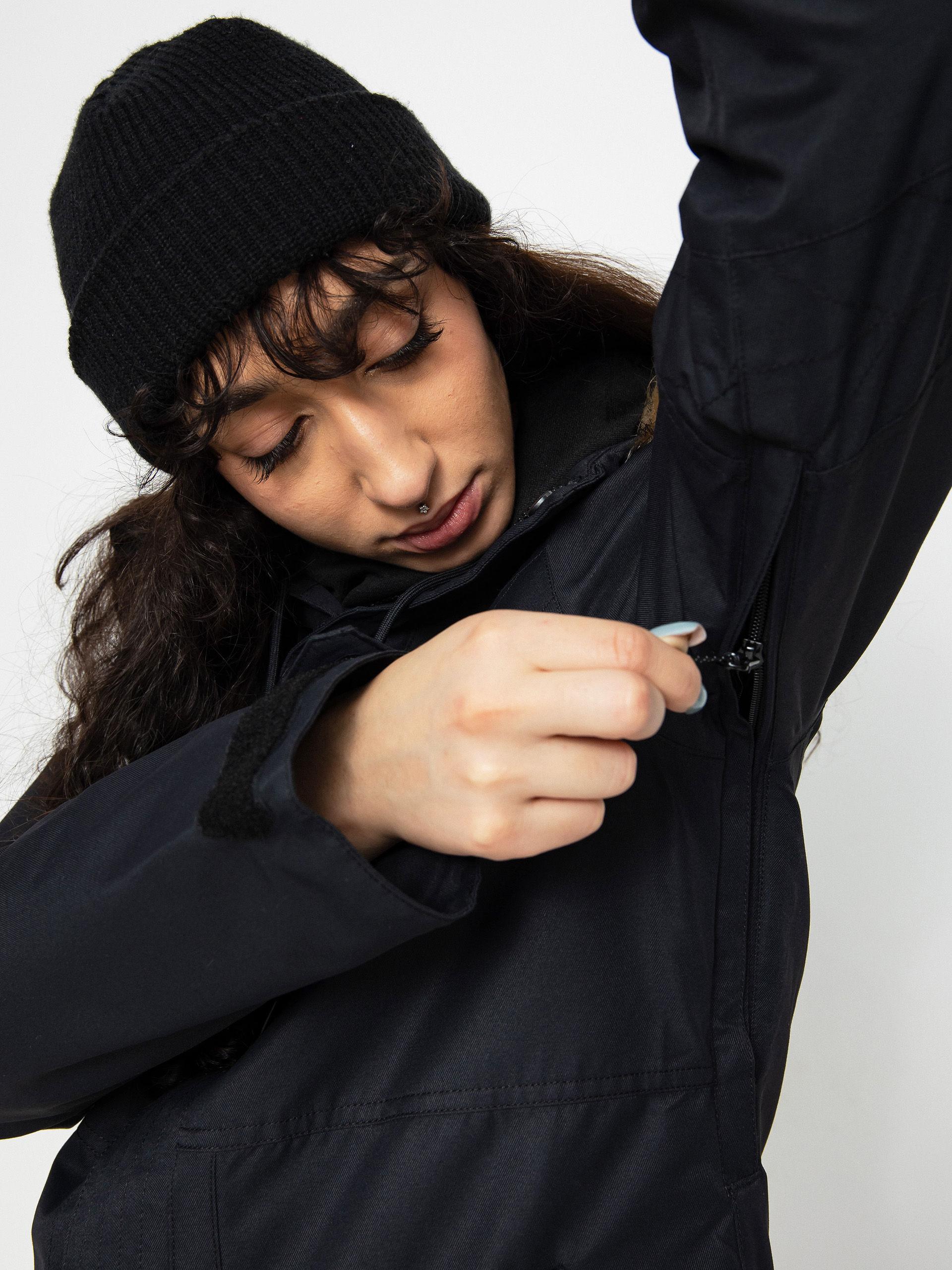 Жіноча Сноубордична куртка Volcom Fawn Ins (black)