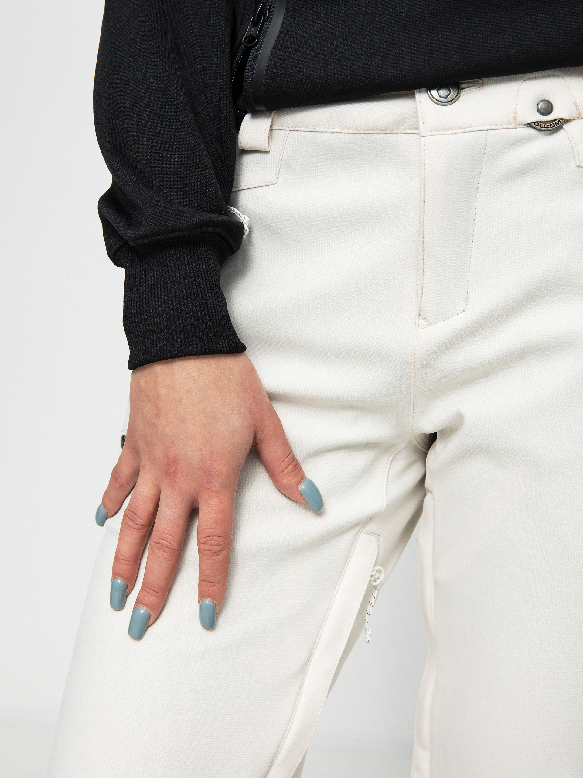 Жіночі Сноубордичні штани Volcom Species Stretch (off white)