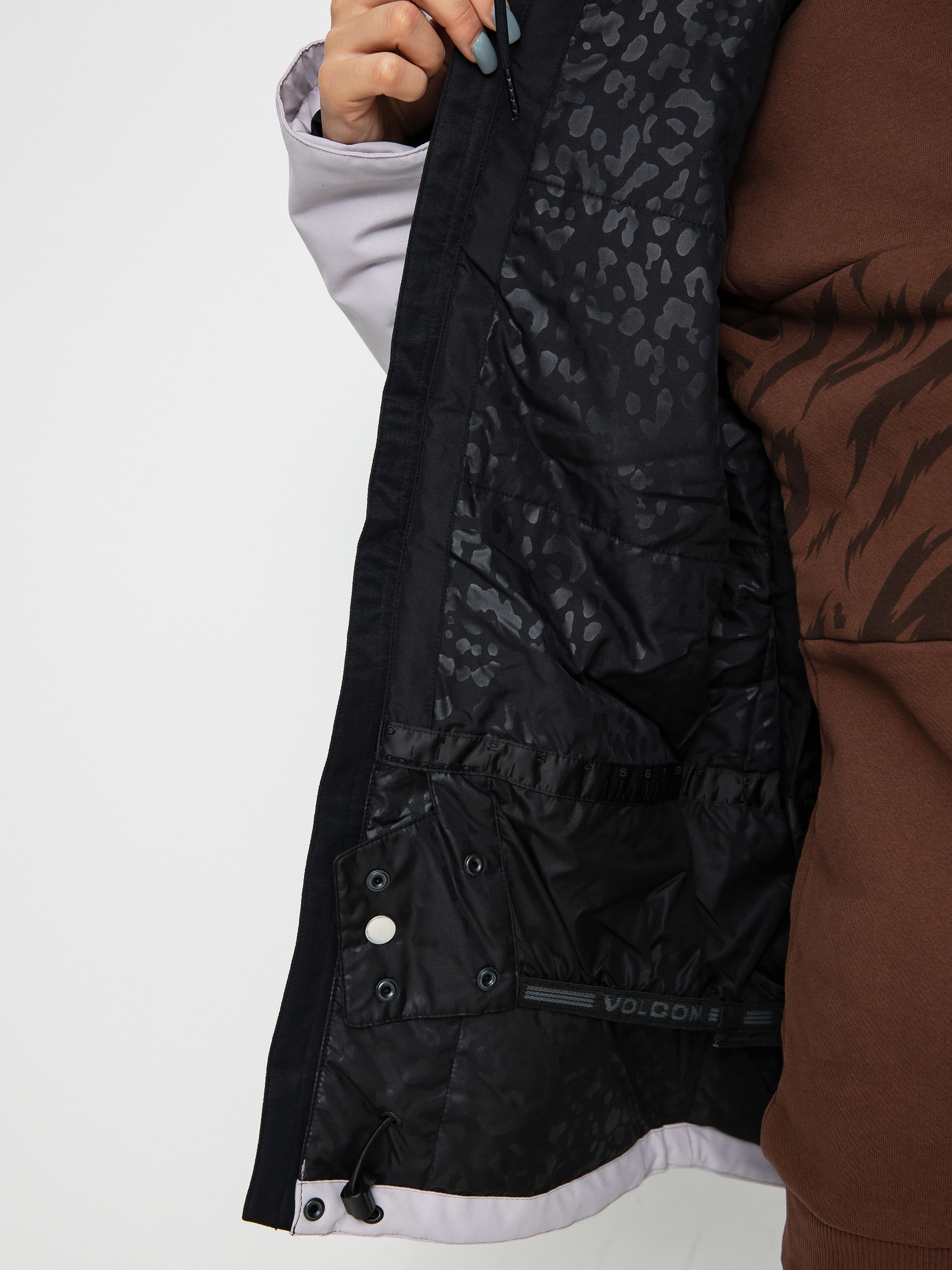 Жіноча Сноубордична куртка Volcom Bolt Ins (amethyst smoke)